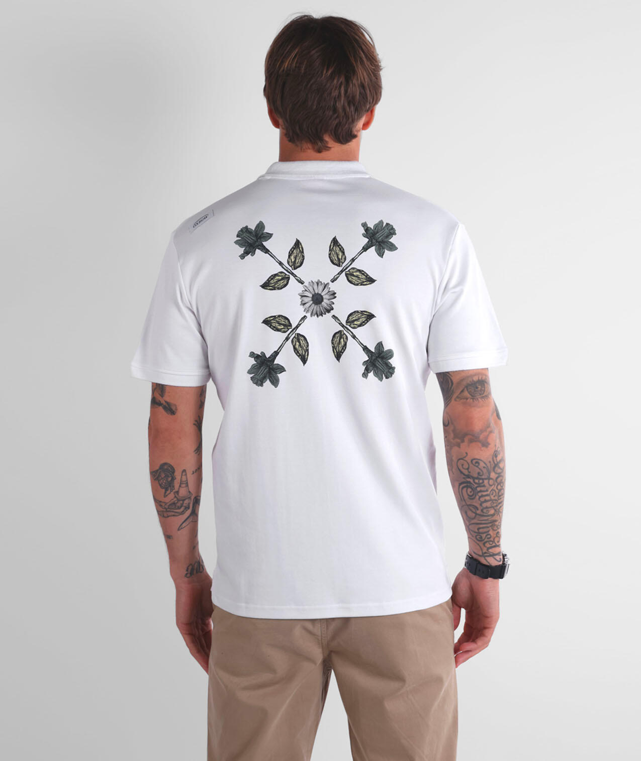 Polo grafica a maniche corte BLOOM 4/5