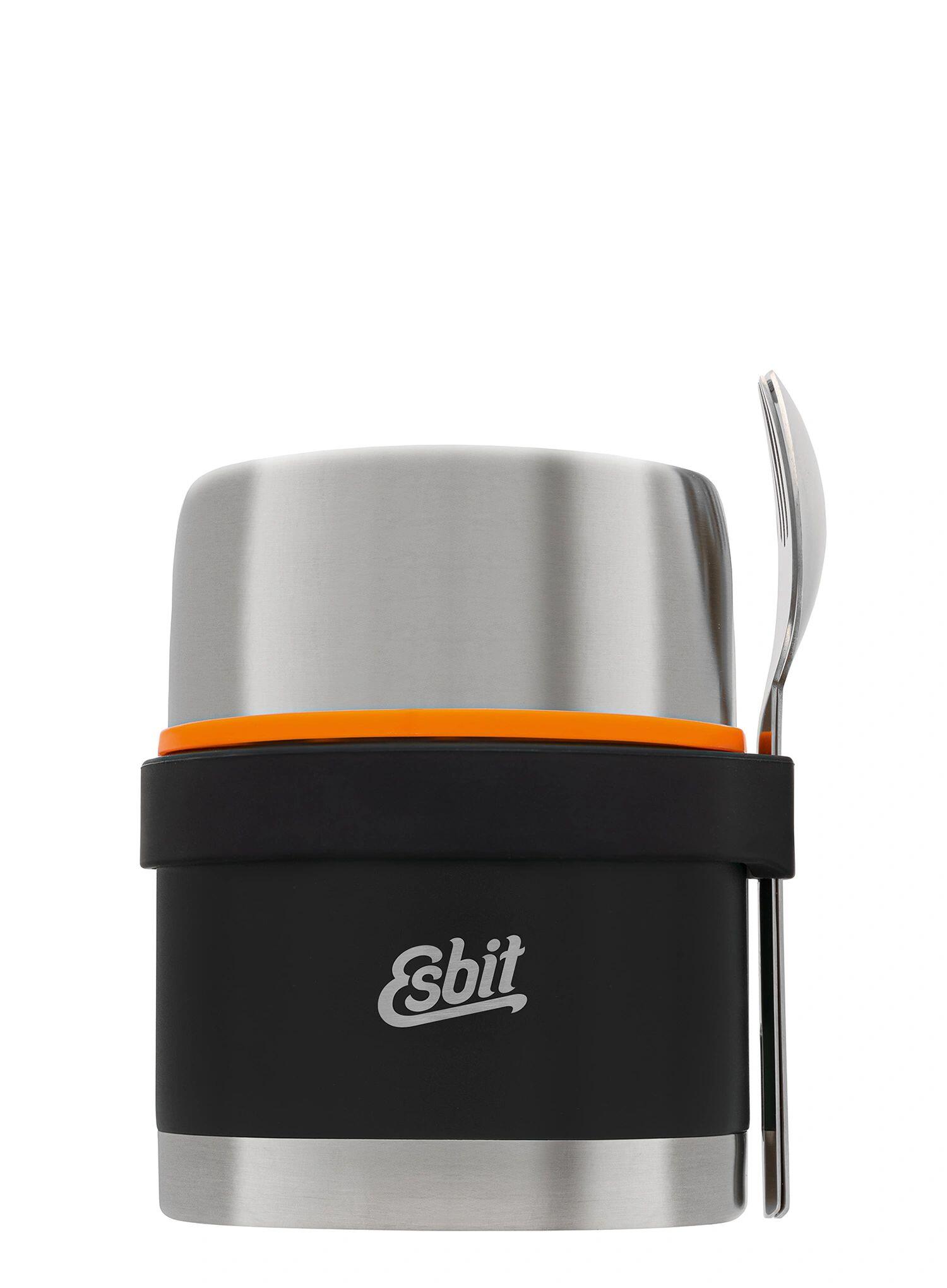 Termos obiadowy Esbit Classic Food Jug with Cutlery Set 0,5L - black 6/7