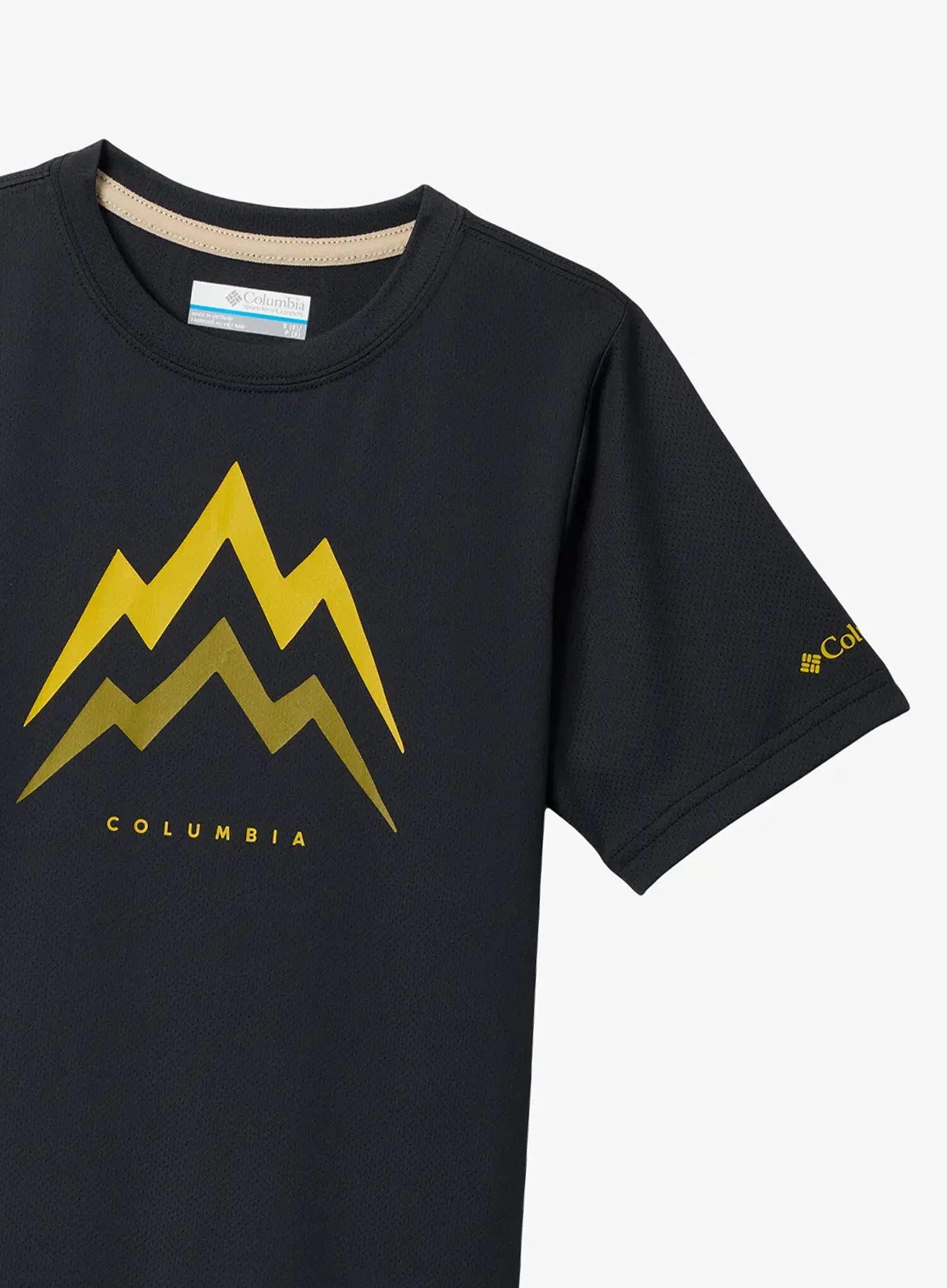 Koszulka chłopięca Columbia Tech Trail Utility S/S Graphic Crew 2/2