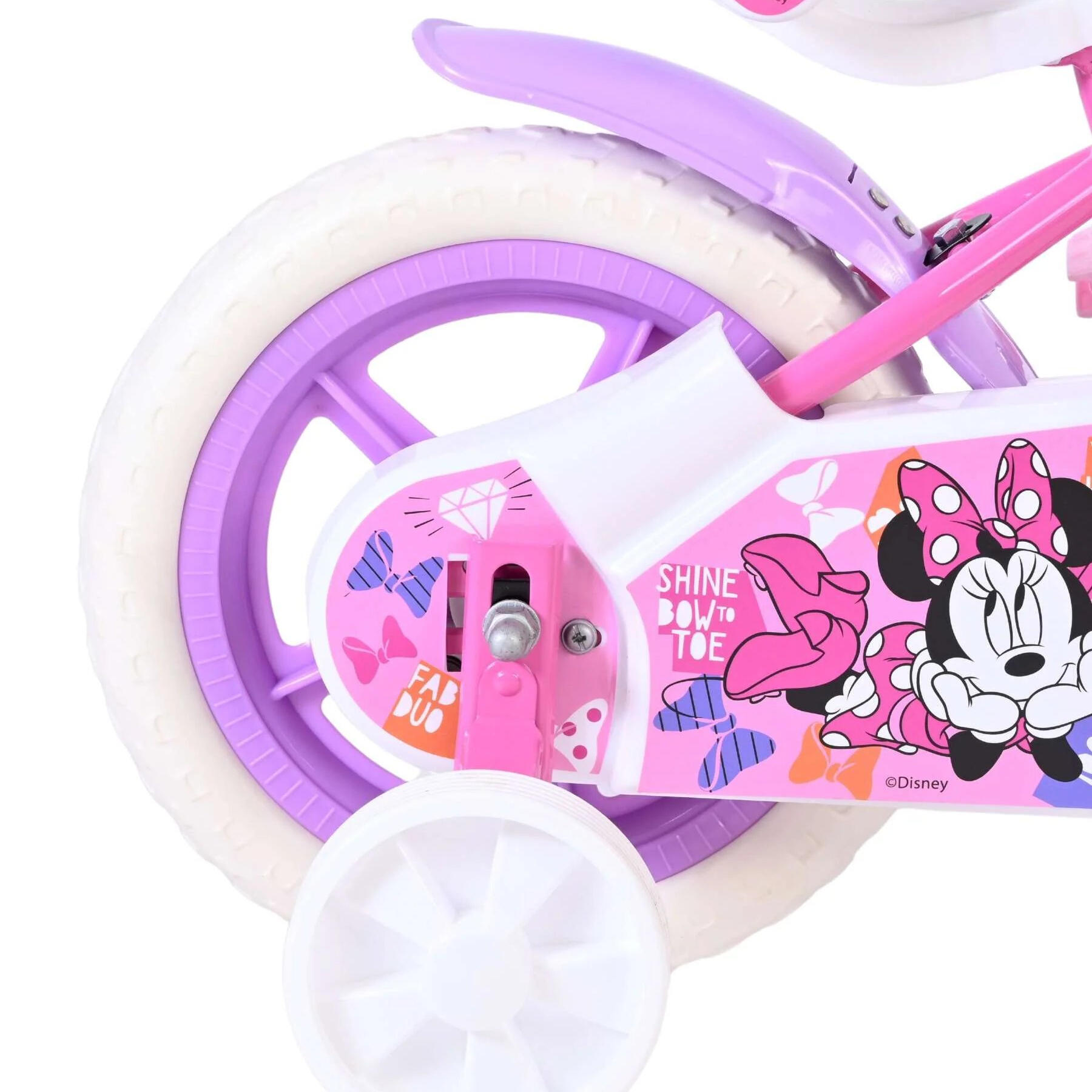 Vélo Enfant 12 Pouces 3 Ans Minnie Mouse 2/5