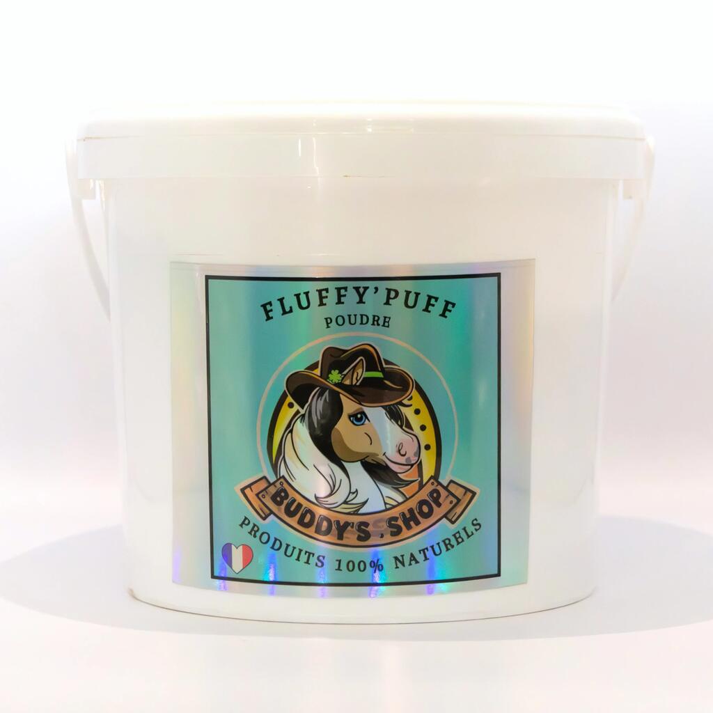 Fluffy Puff : Sanitizing and repellent dry shampoo without rinsing.