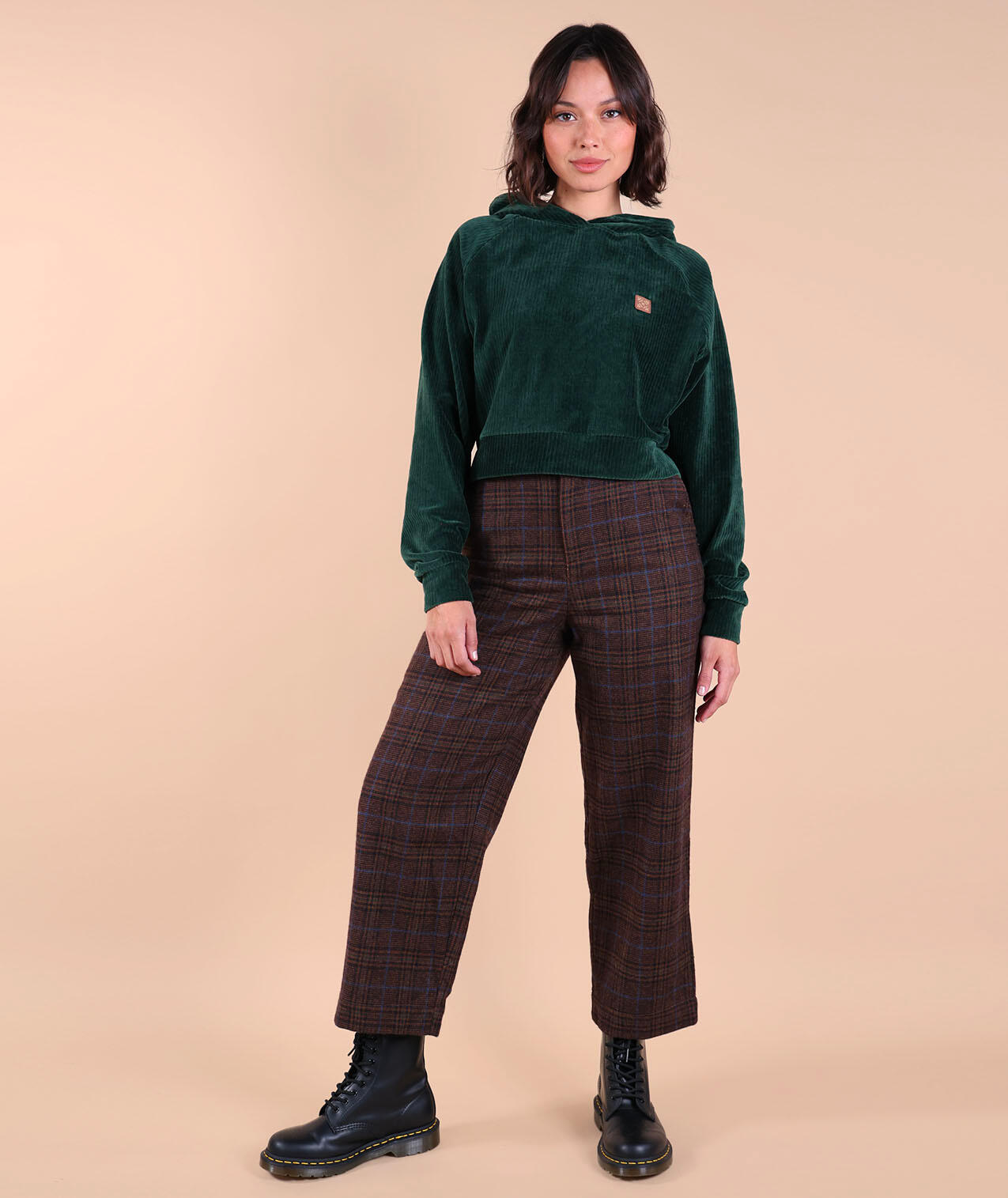 Pantaloni in flanella CAMILLA 3/5