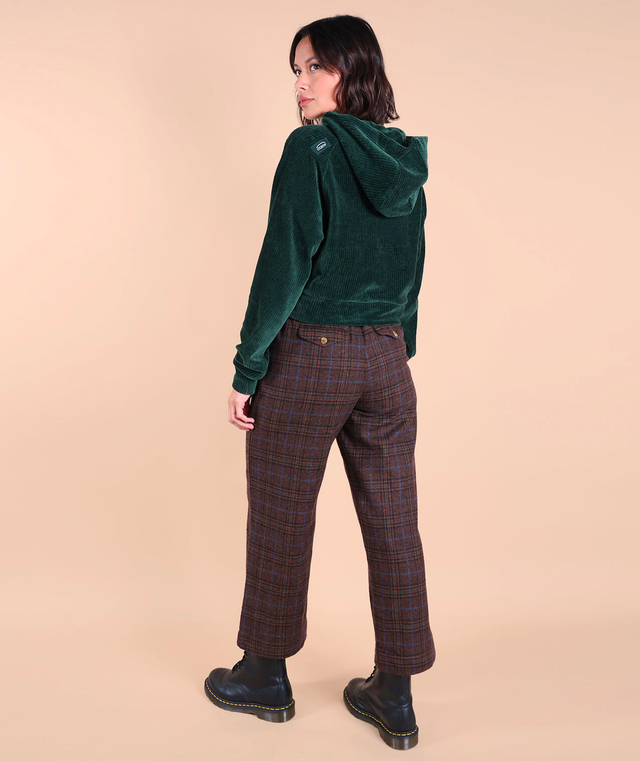 Pantaloni in flanella CAMILLA 4/5