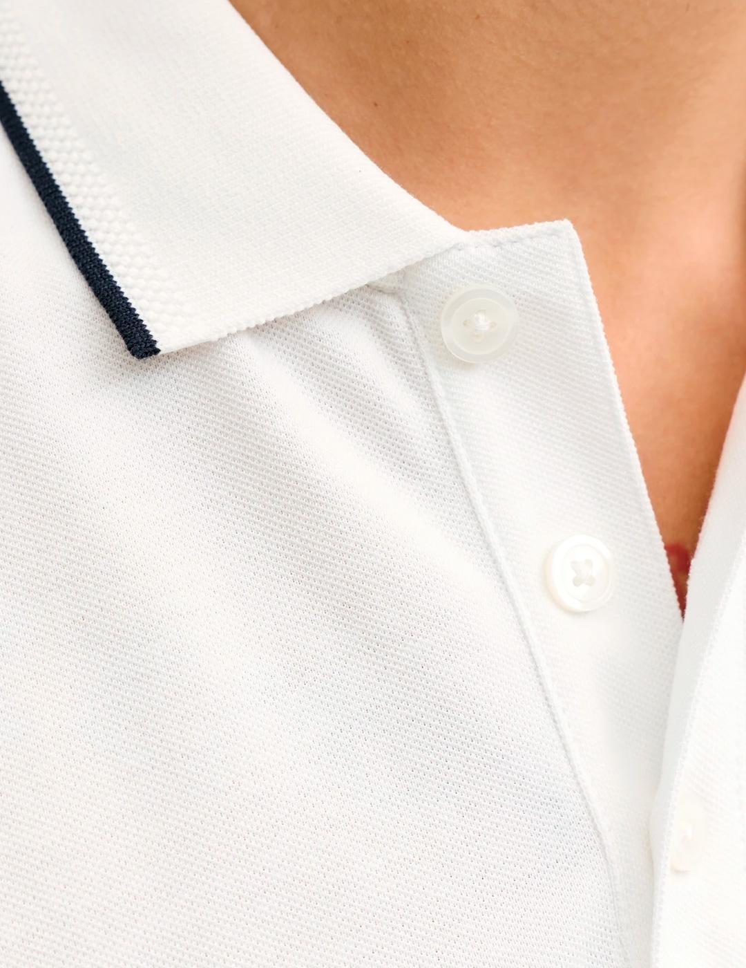 Sailing polo, shirts para Hombre Jack&jones  Blanco 4/6
