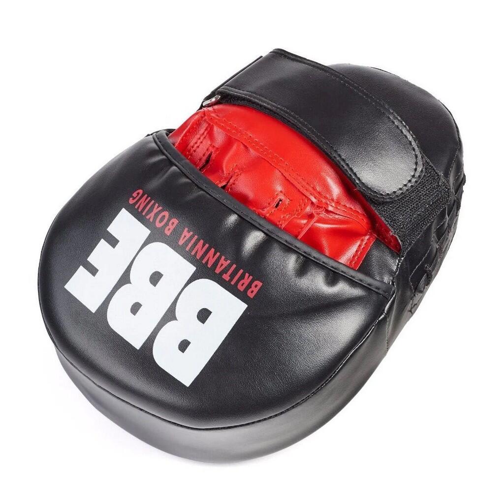 FS Curved Hook & Jab Pads (Black/Red) 4/4