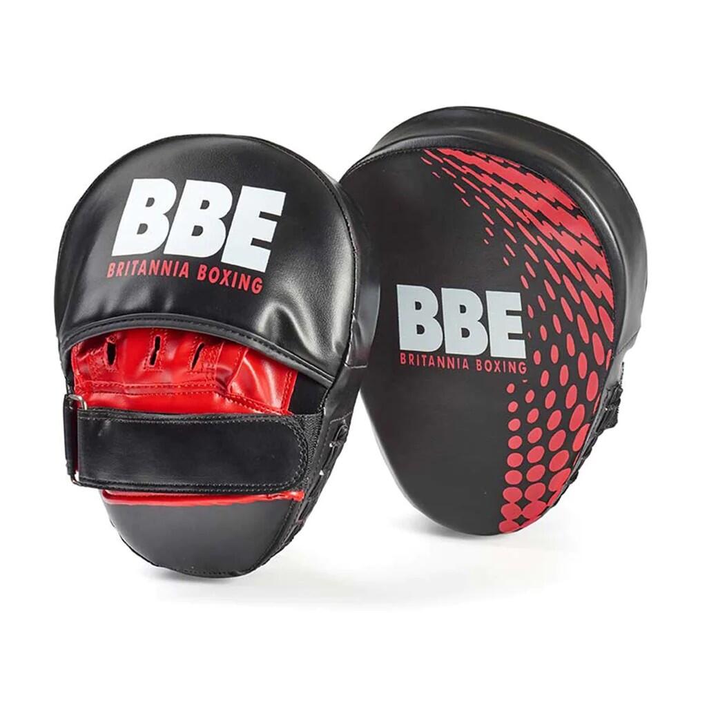 FS Curved Hook & Jab Pads (Black/Red) 2/4
