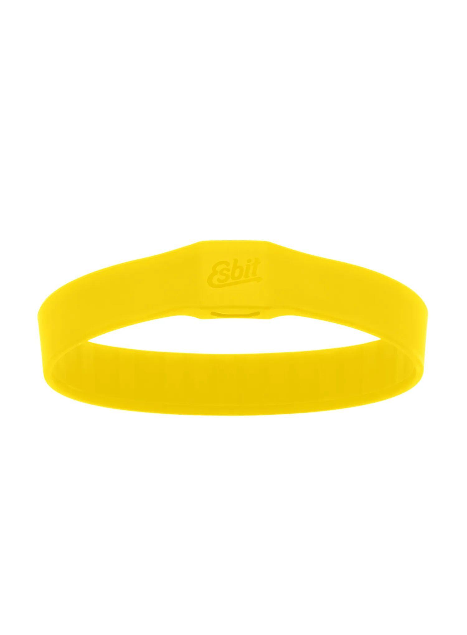 Sztućce turystyczne Esbit Cutlery Set Incl. Silicone Band S - sunshine yellow 6/7