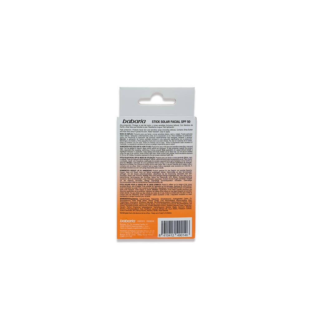 Babaria Stick Solar Facial SPF 50 2/7