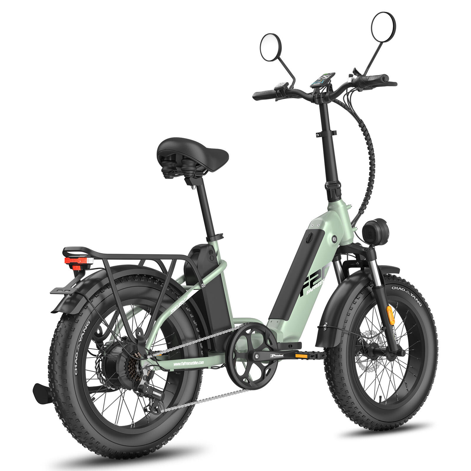 Bicicleta Elétrica Urbana Fafrees FF20 Polar, Baterias Duplas 48V 24Ah 5/7