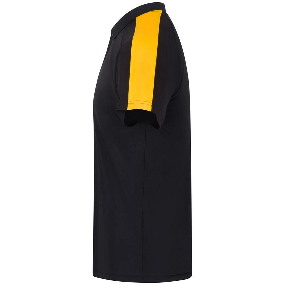 Polo TEAM Homme (Noir / Jaune Or) 3/3