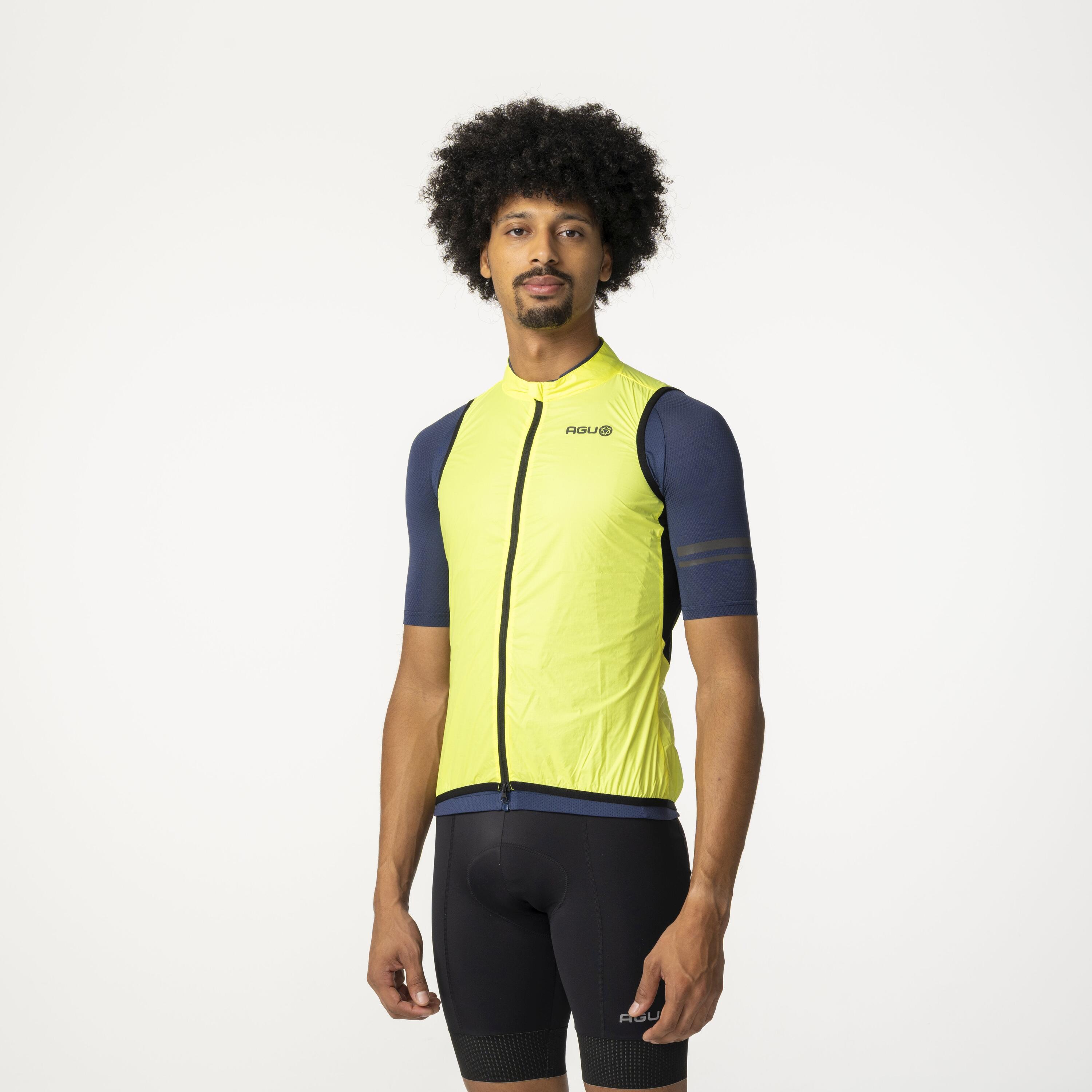 Wind Gilets Essential Homme Neon Yellow 2/7