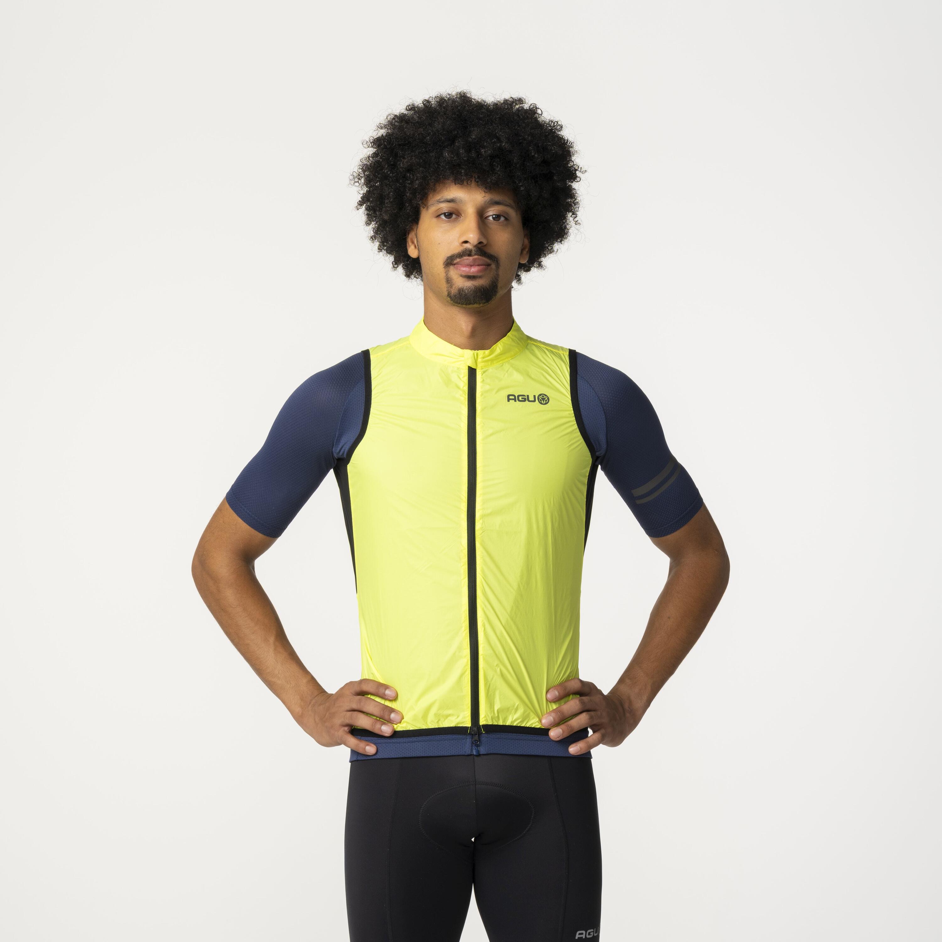 Wind Gilets Essential Homme Neon Yellow 4/7