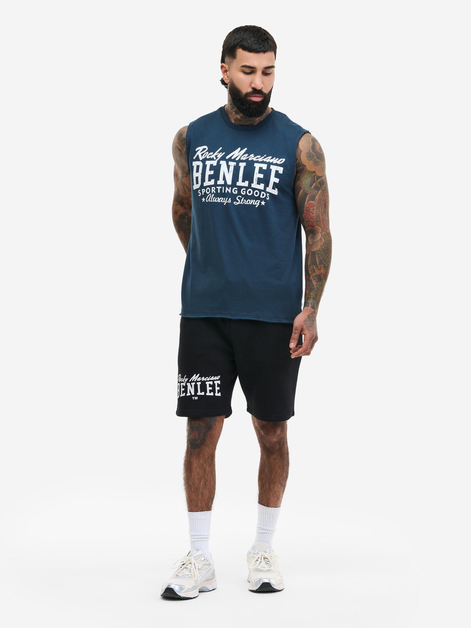 BENLEE Heren mouwloos T-shirt slim fit LASTARZA 3/6