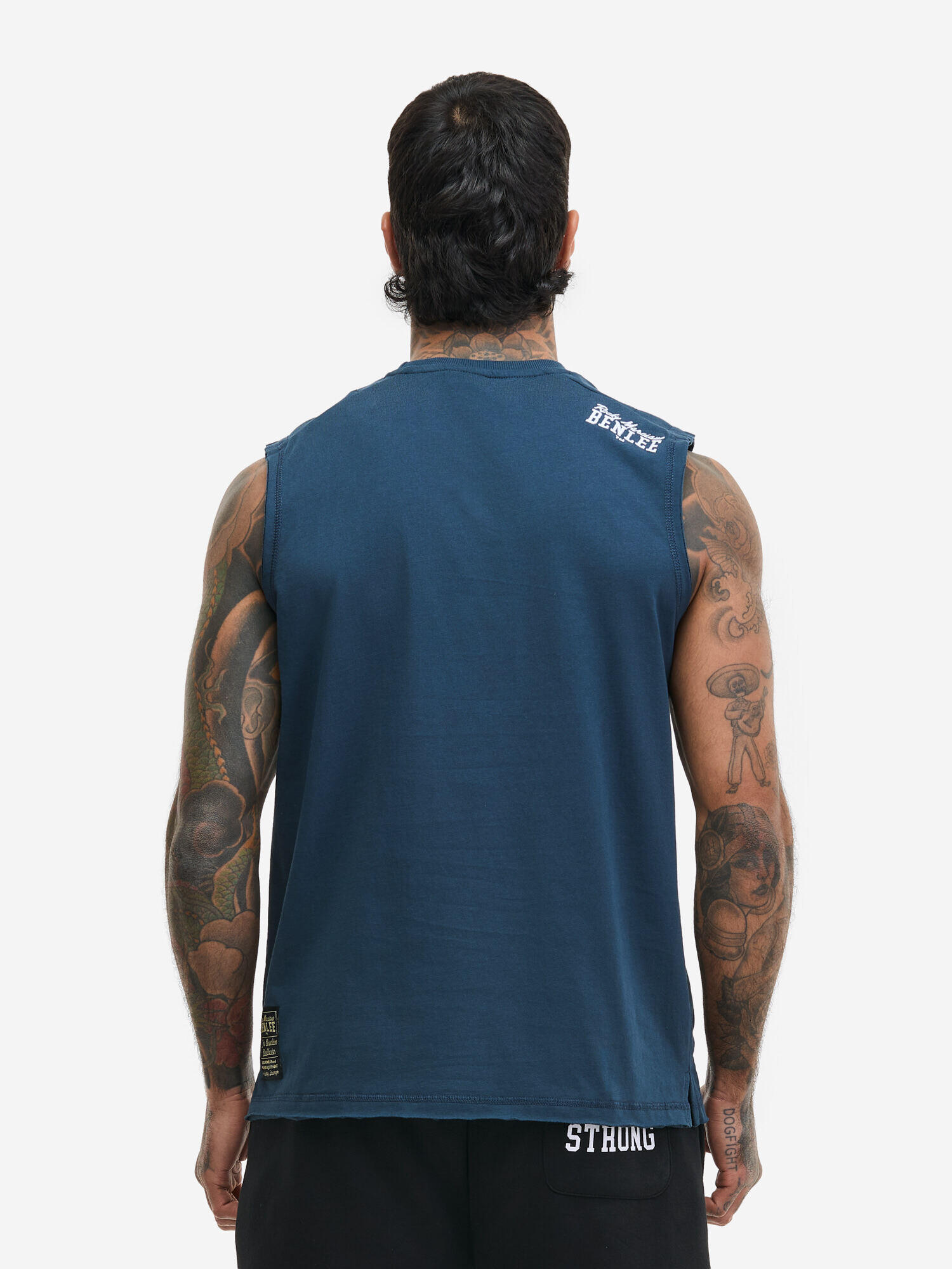BENLEE Heren mouwloos T-shirt slim fit LASTARZA 5/6