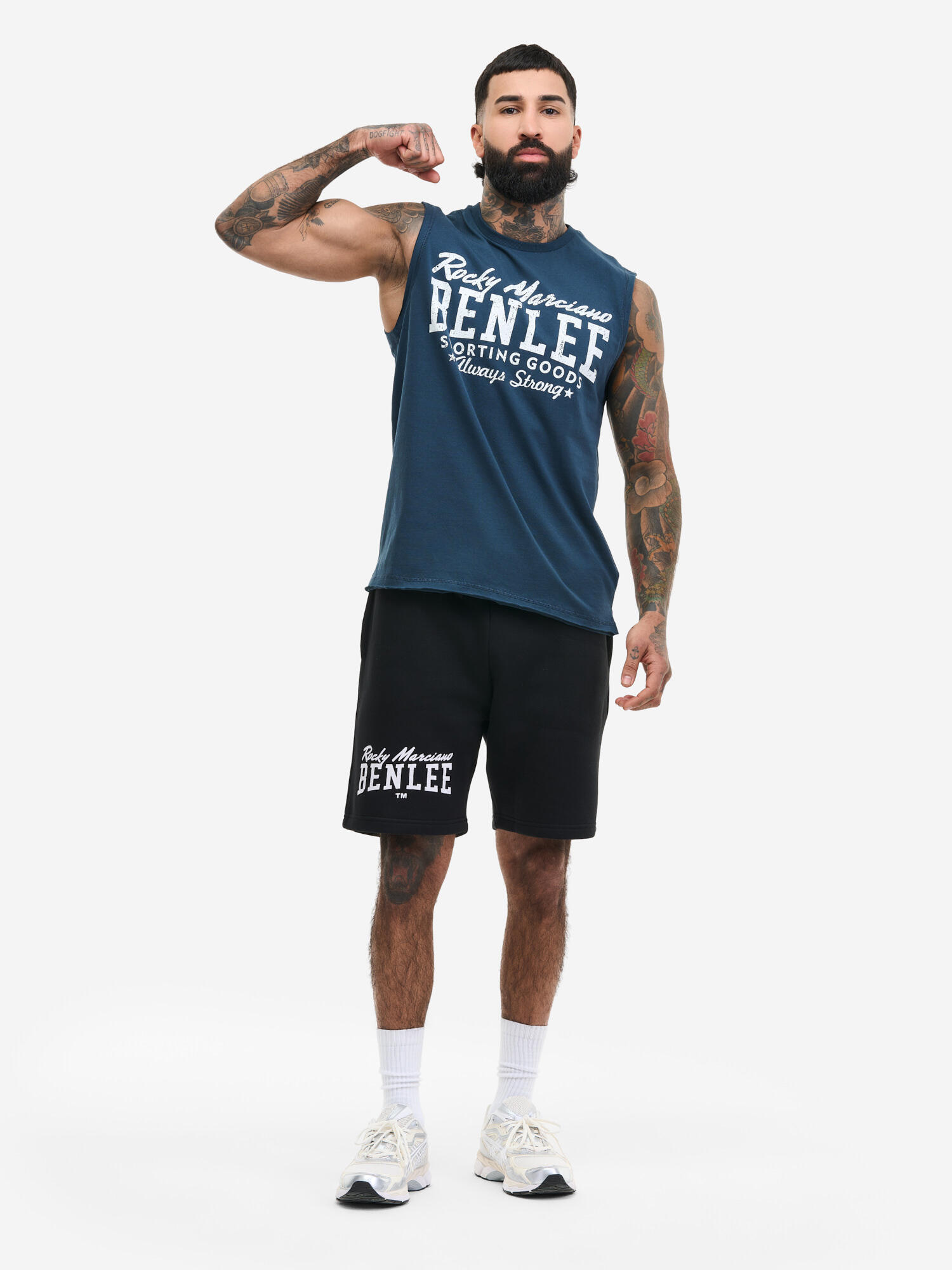 BENLEE Heren mouwloos T-shirt slim fit LASTARZA 4/6