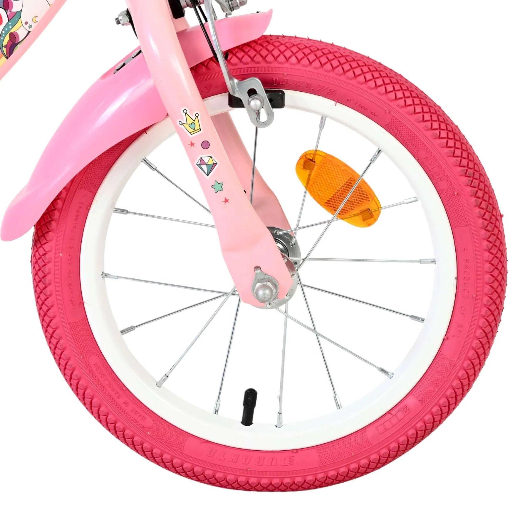 Kinderfahrrad 14 Zoll Unicorn 4-6 Jahre 3/5