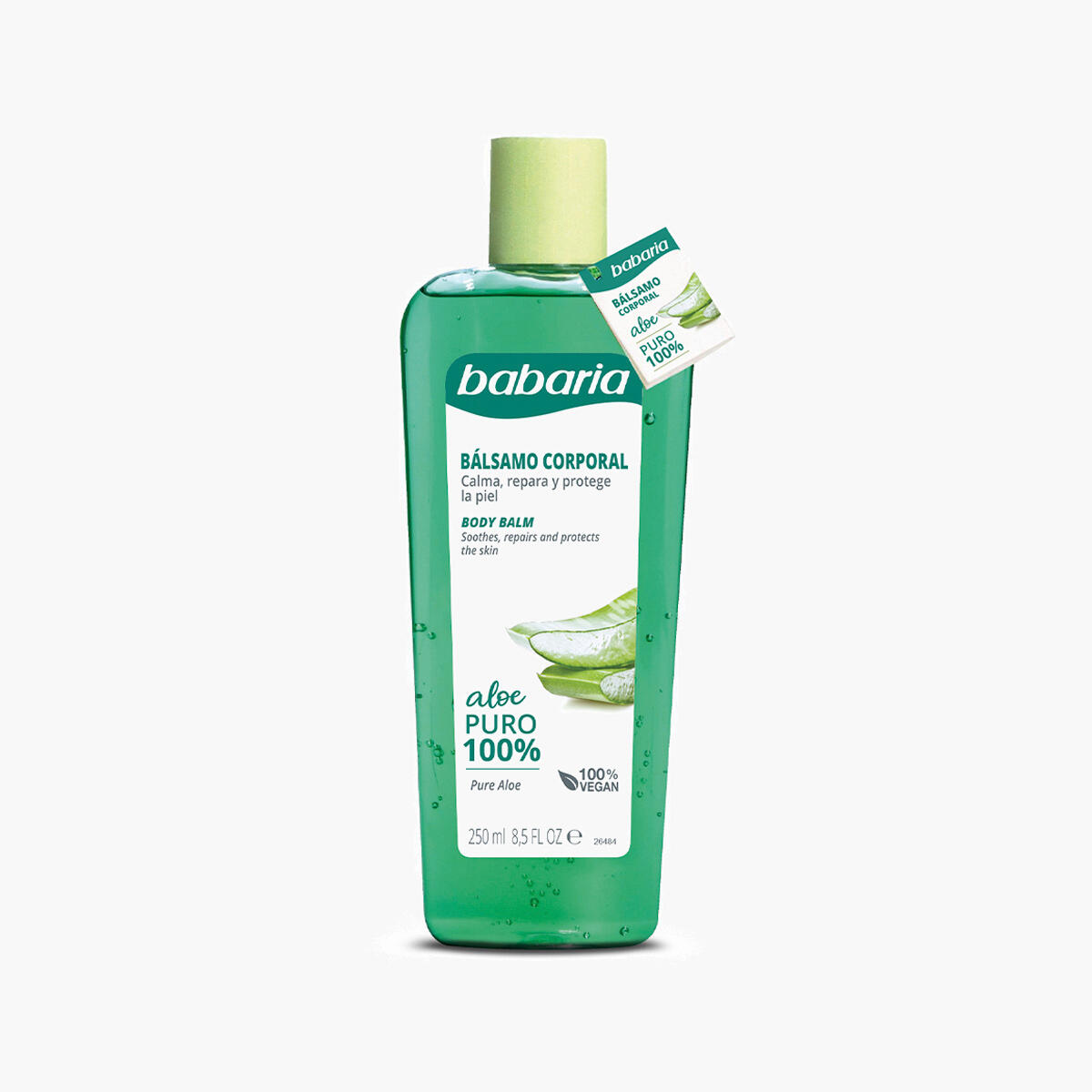 Bálsamo reparador After Sun Aloe Vera 250 ml Babaria 1/7