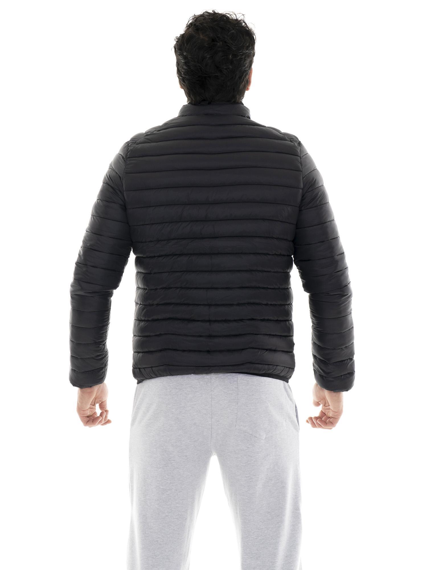 Plumífero de invierno para hombre "Basic" con cremallera y capucha 4/7