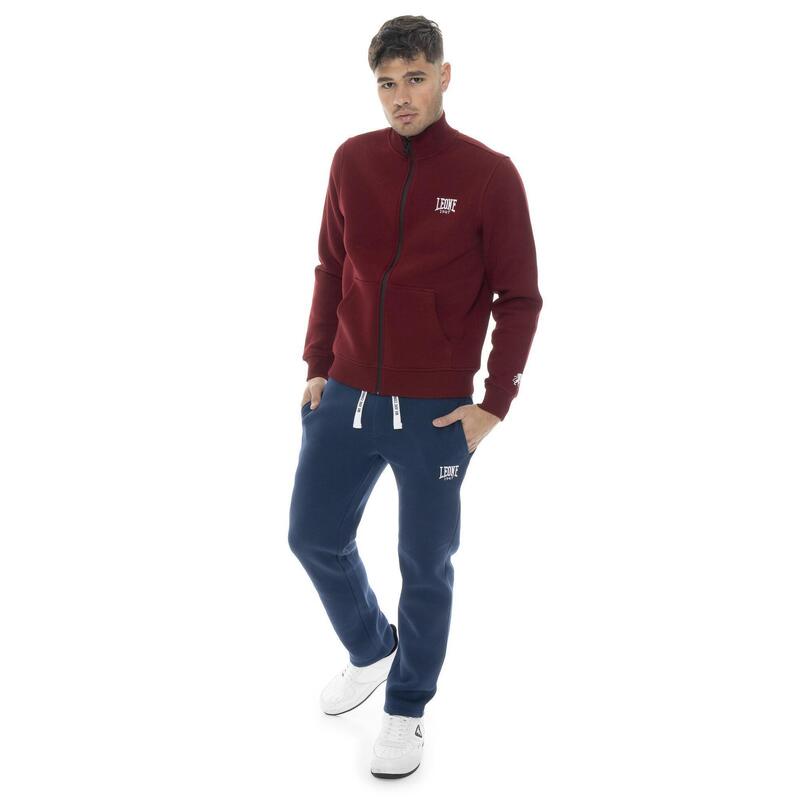Trening bărbați Leone 1947 Apparel Soft Basic fermoar guler înalt logo