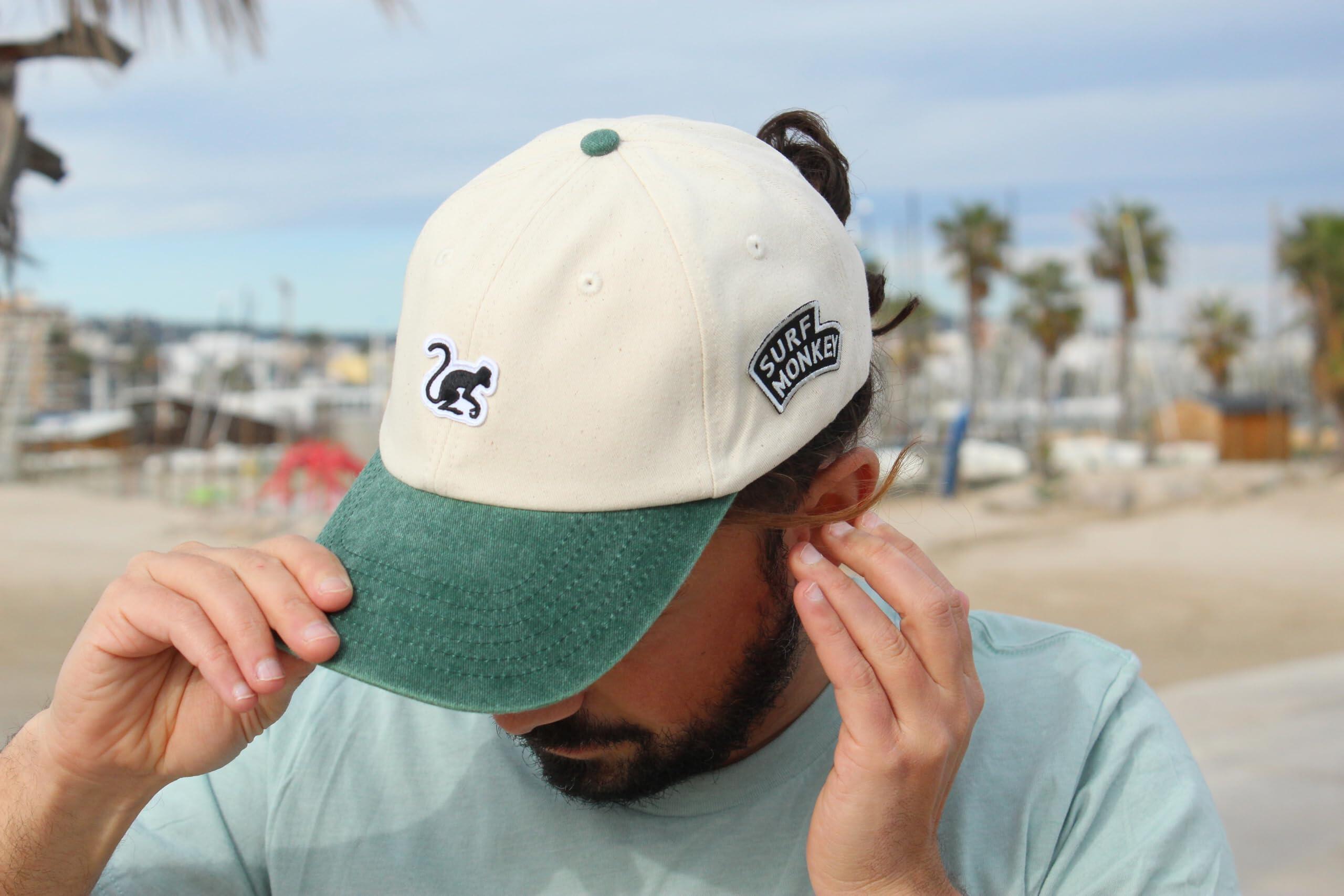 Casquette de papa en sergé pour adulte - Coton biologique (Vert) 5/7