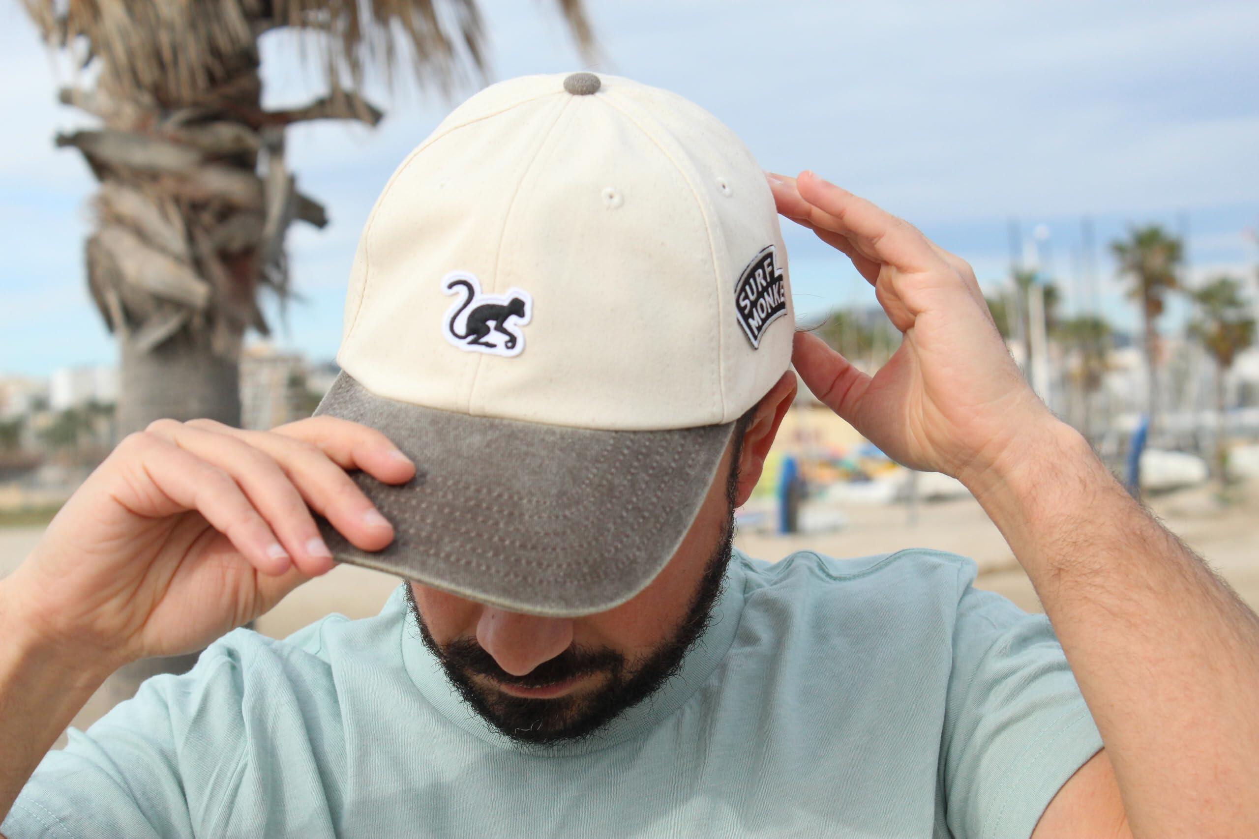 Gorra Dad de de Sarga Adulto - Algodón Orgánico (Marrón) 5/6