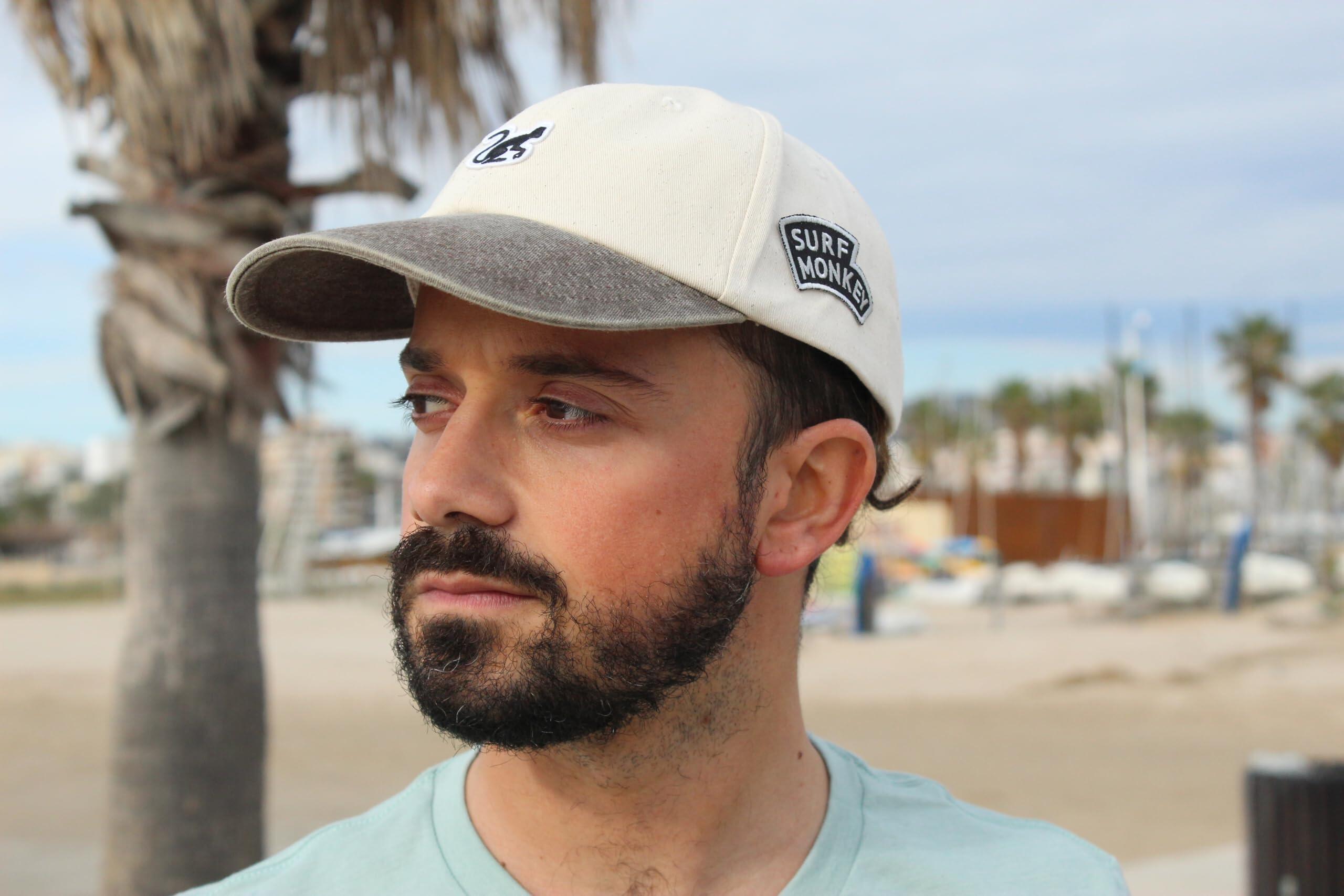 Gorra Dad de de Sarga Adulto - Algodón Orgánico (Marrón) 6/6