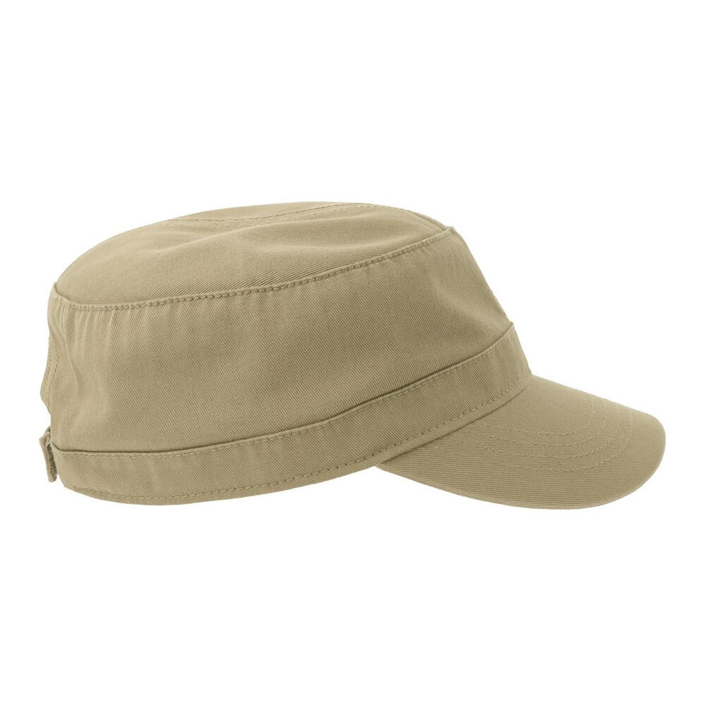 Unisex Adult Curved Unstructured Cap (Khaki) 4/5