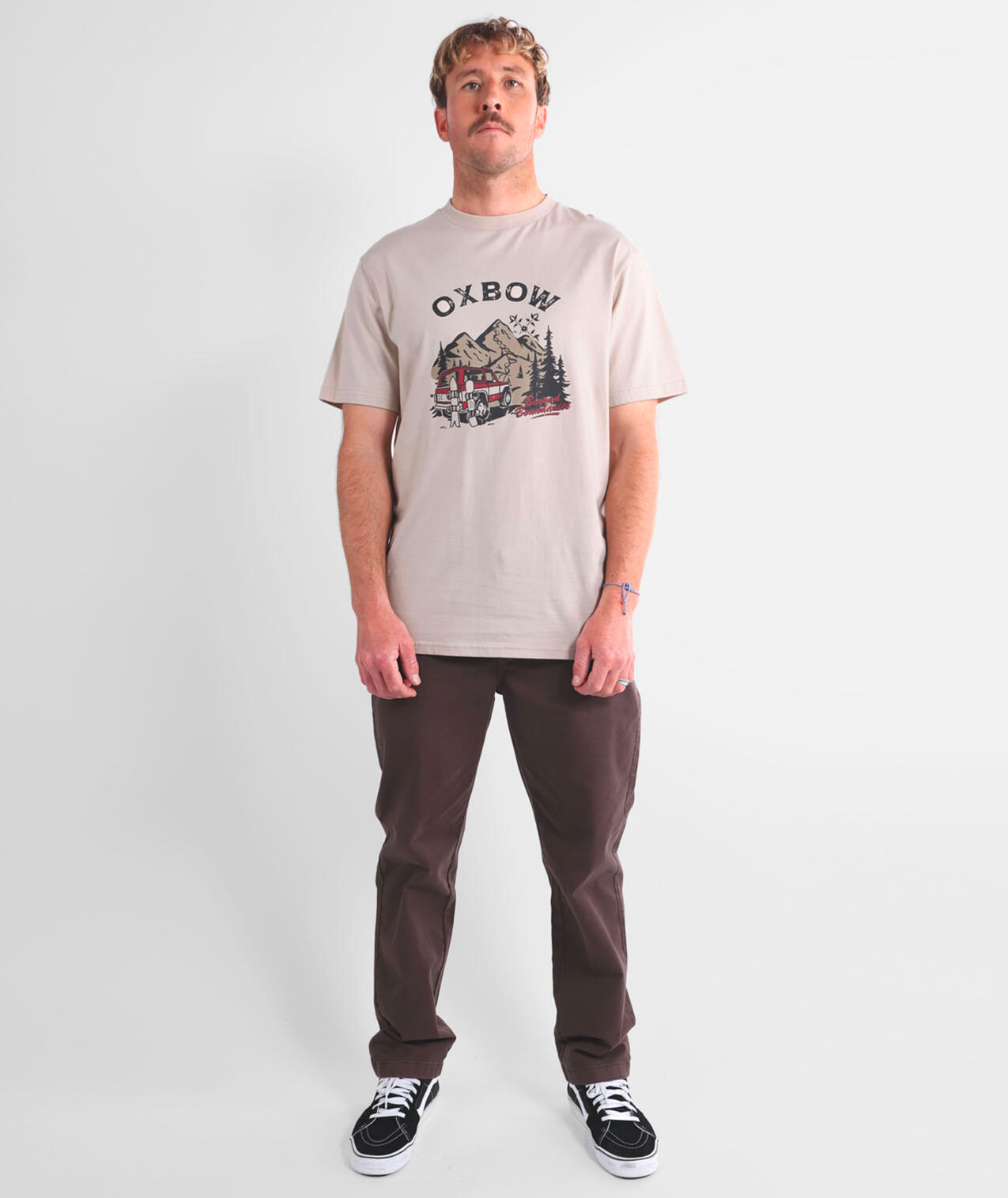 Biologisch katoenen T-shirt met korte mouwen ONTRIP 4/5