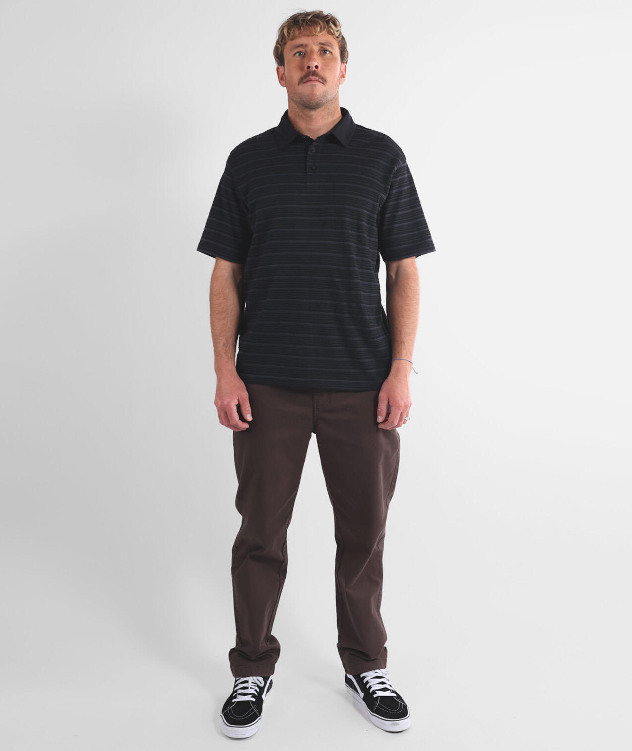 Polo manches courtes rayure CARVE 4/5
