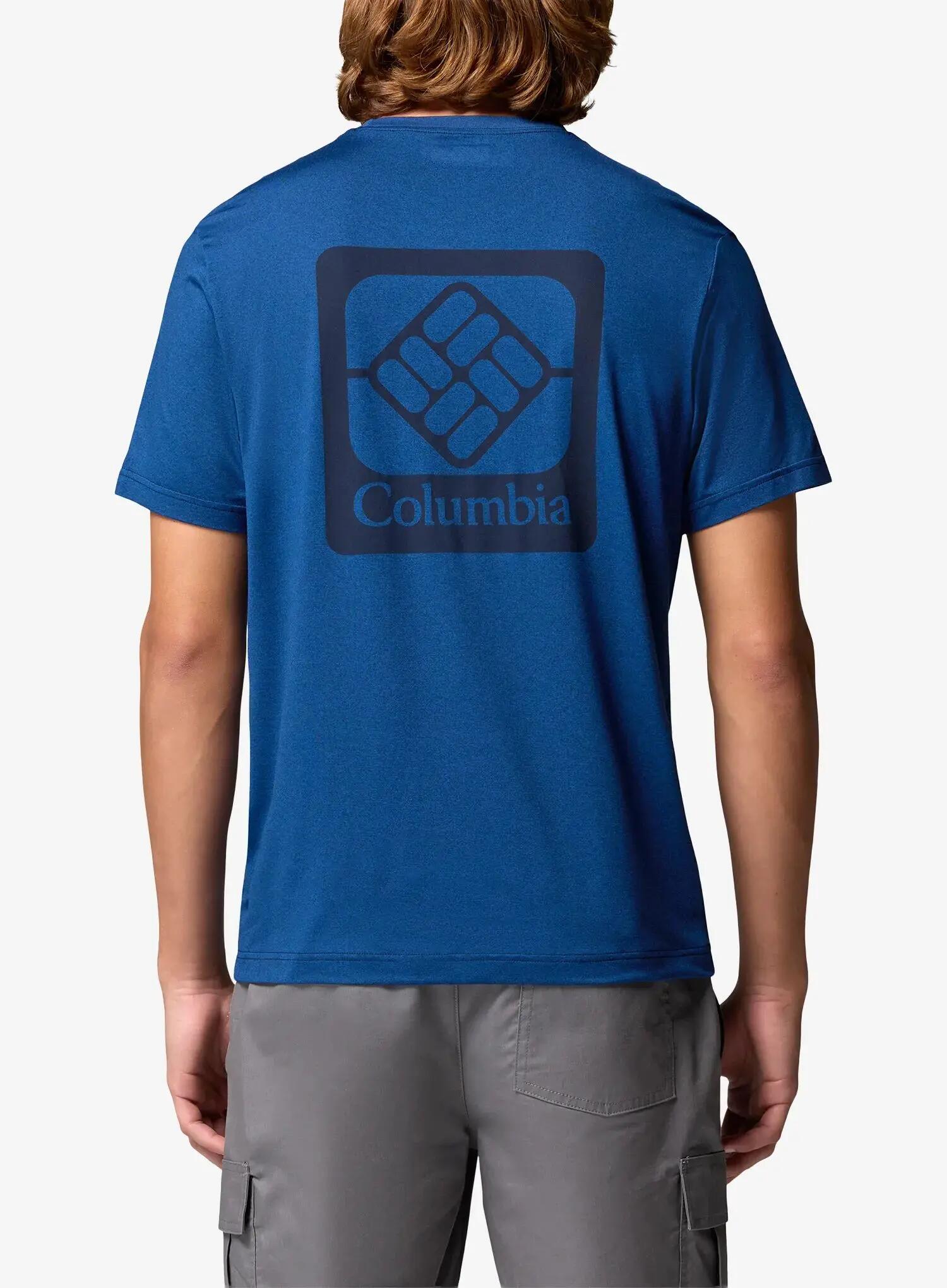 Koszulka szybkoschnąca Columbia Parsons Point S/S Back Graphic Tee 2/6