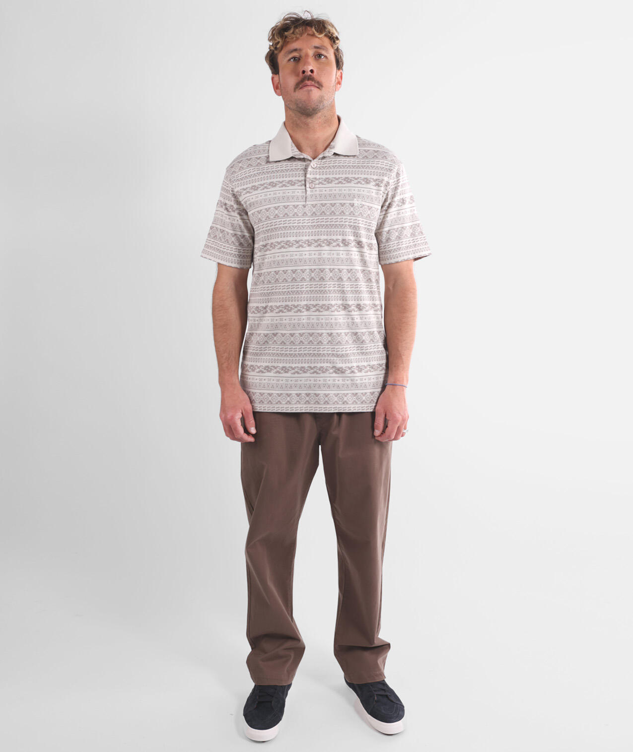 Polo stampata maniche corte LINEUP 4/5