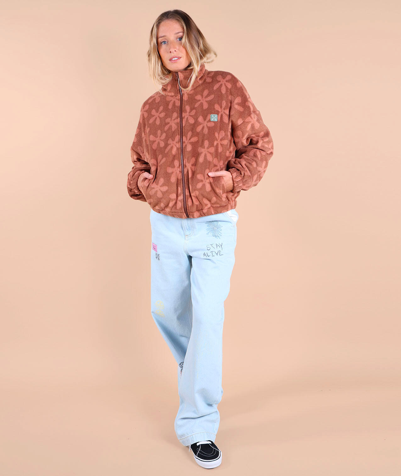 Full zip polaire imprimée PANDORA 3/5