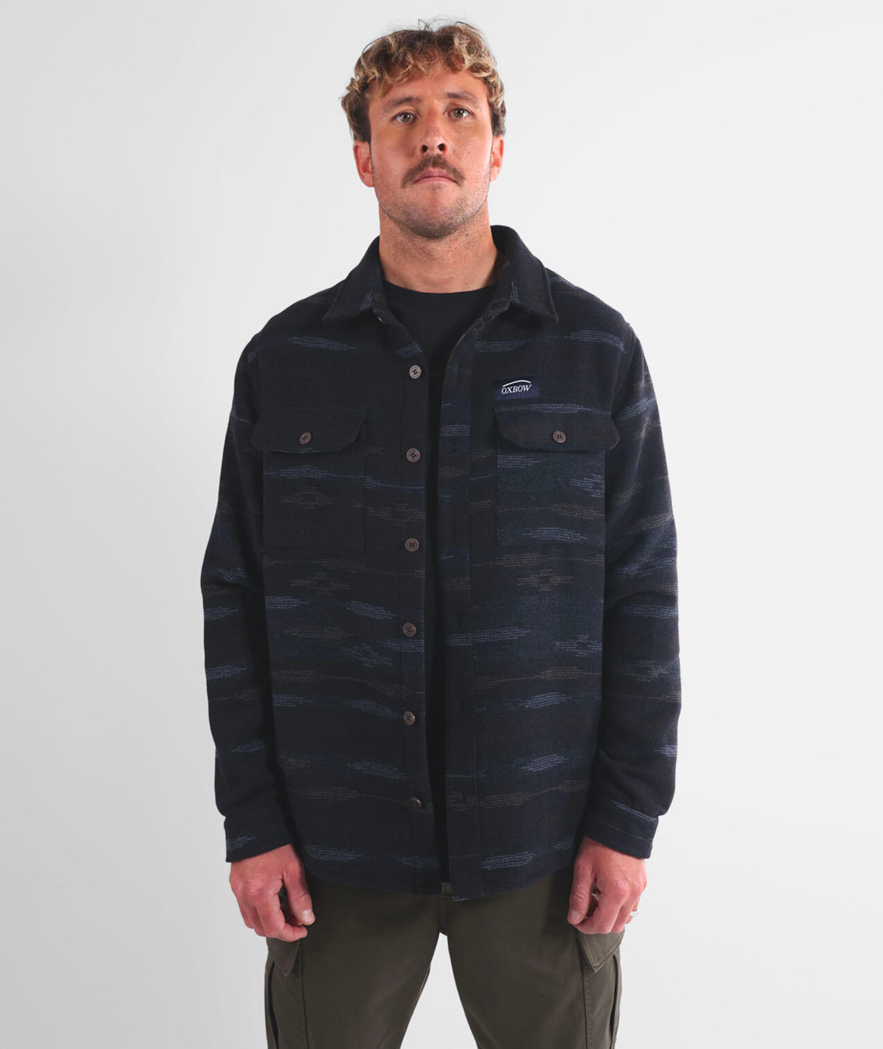Overshirt van jacquard NIGHTFALL 2/5