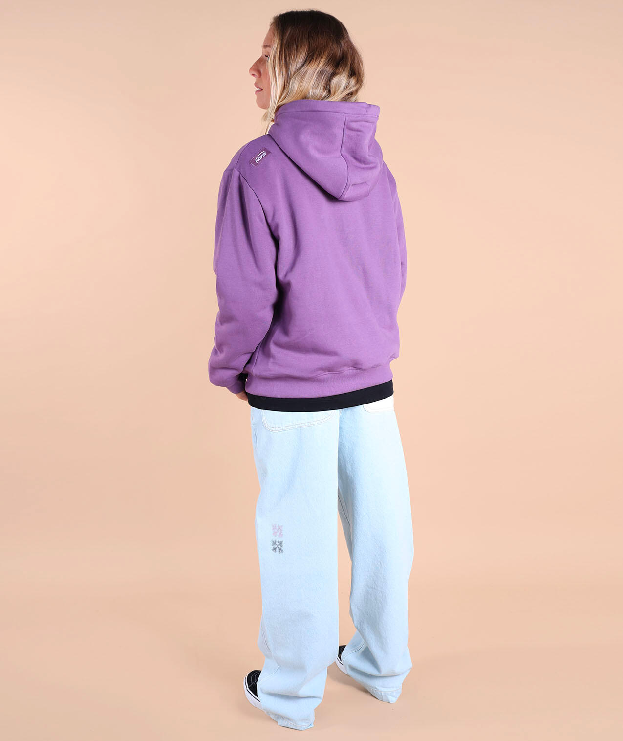 Hoodie met sherpa voering SWIPS 4/5
