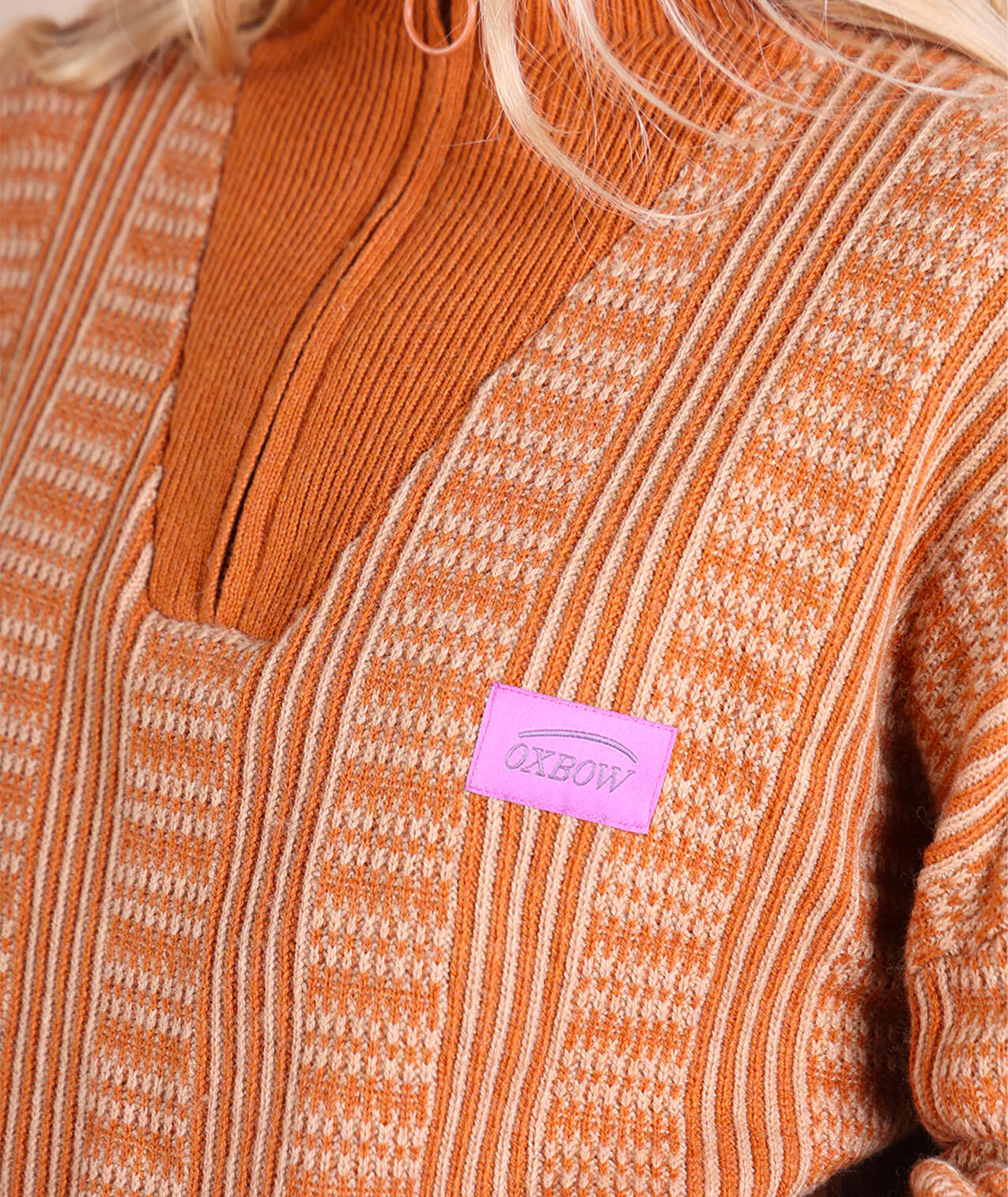 Pull turtleneck demi zippé TANNING 5/5