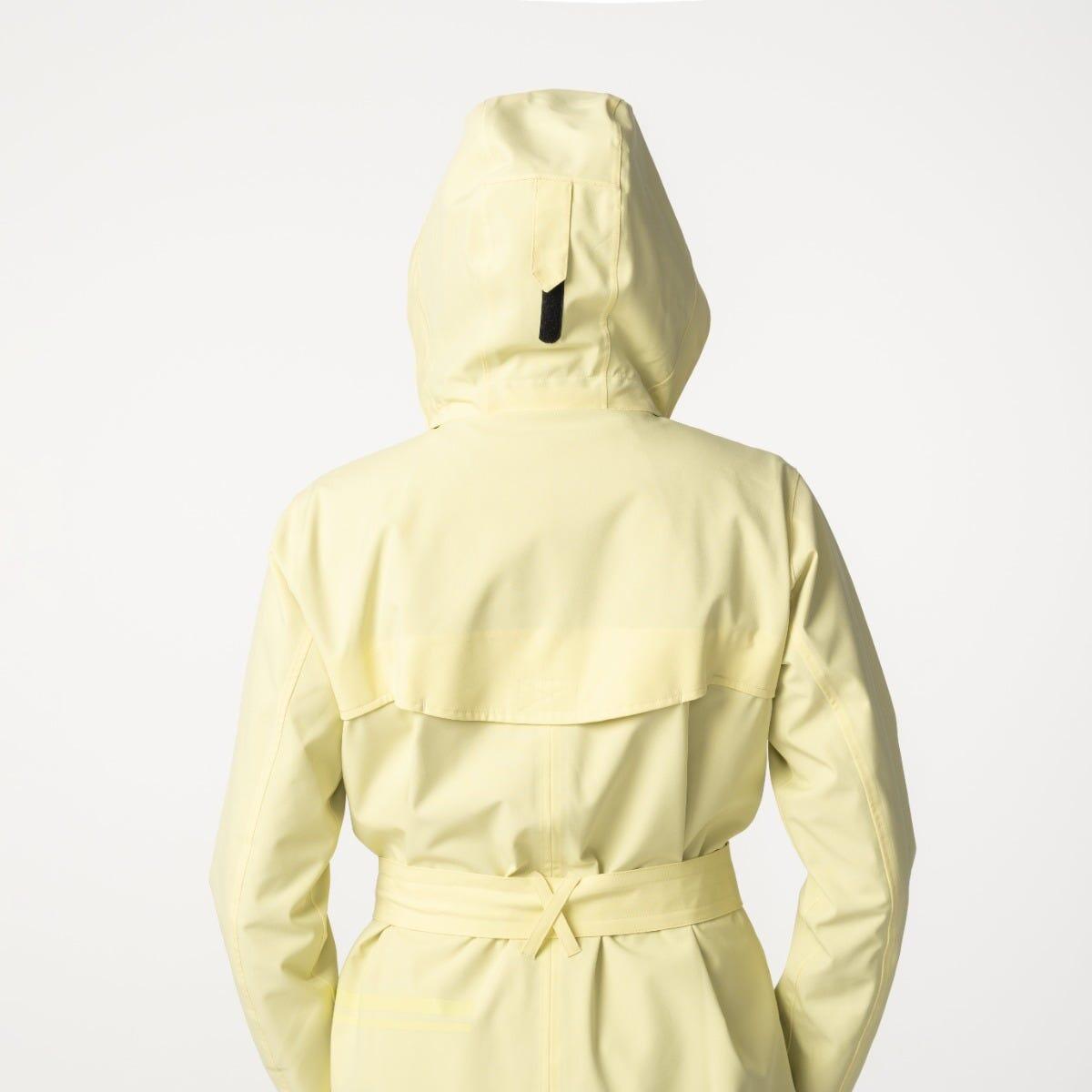 Trench Coat Long Regenjas Urban Outdoor Dames Golden Mist 5/7