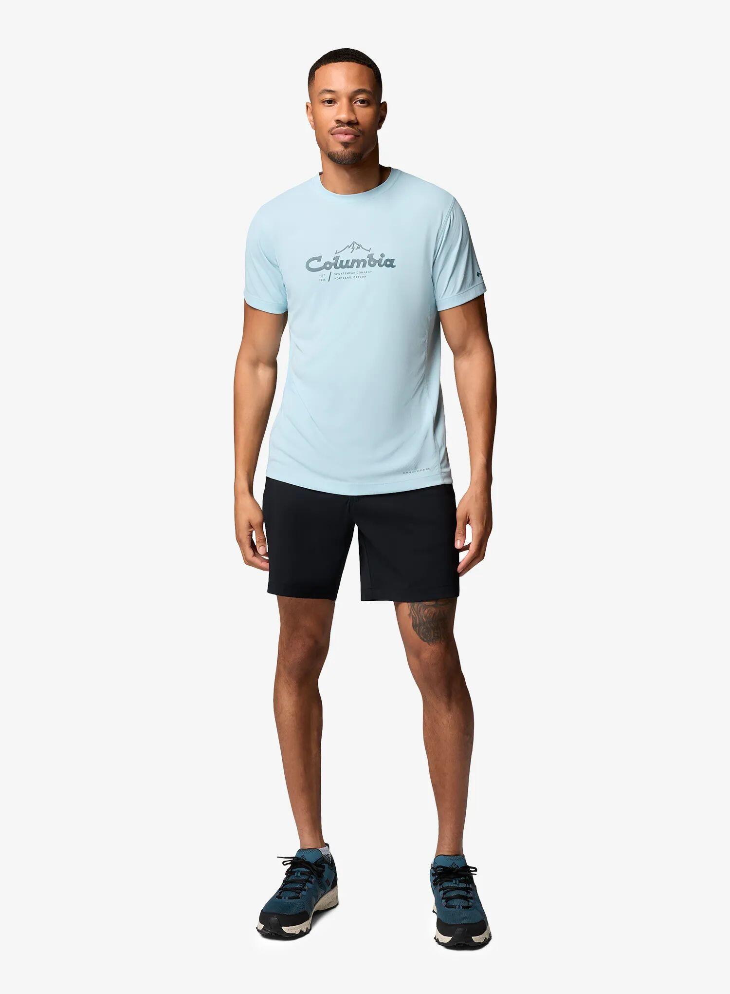 Koszulka z nadrukiem Columbia Zero Rules Light S/S Graphic Crew 3/7