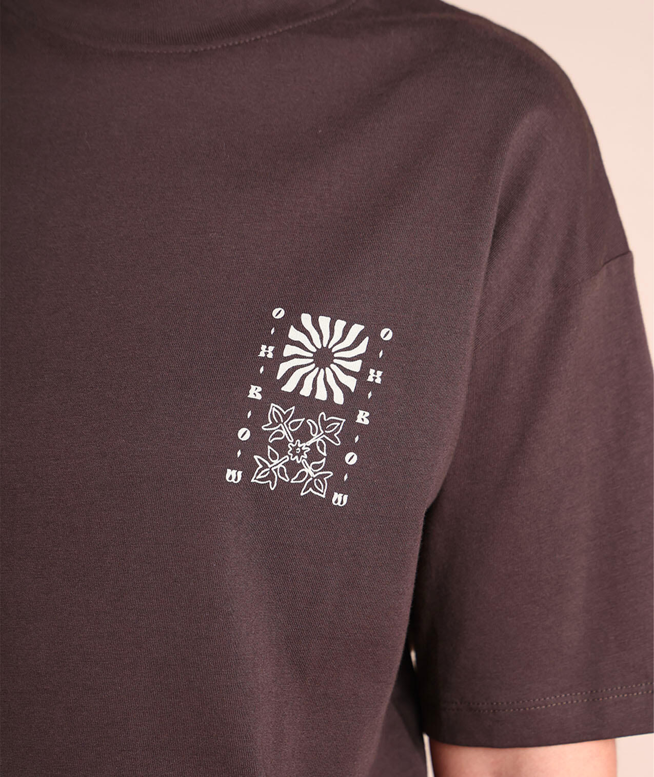 Bedrukt T-shirt op borst en rug ASY 5/5