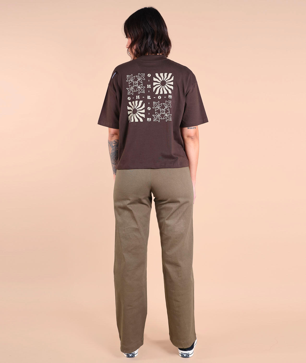 Bedrukt T-shirt op borst en rug ASY 4/5