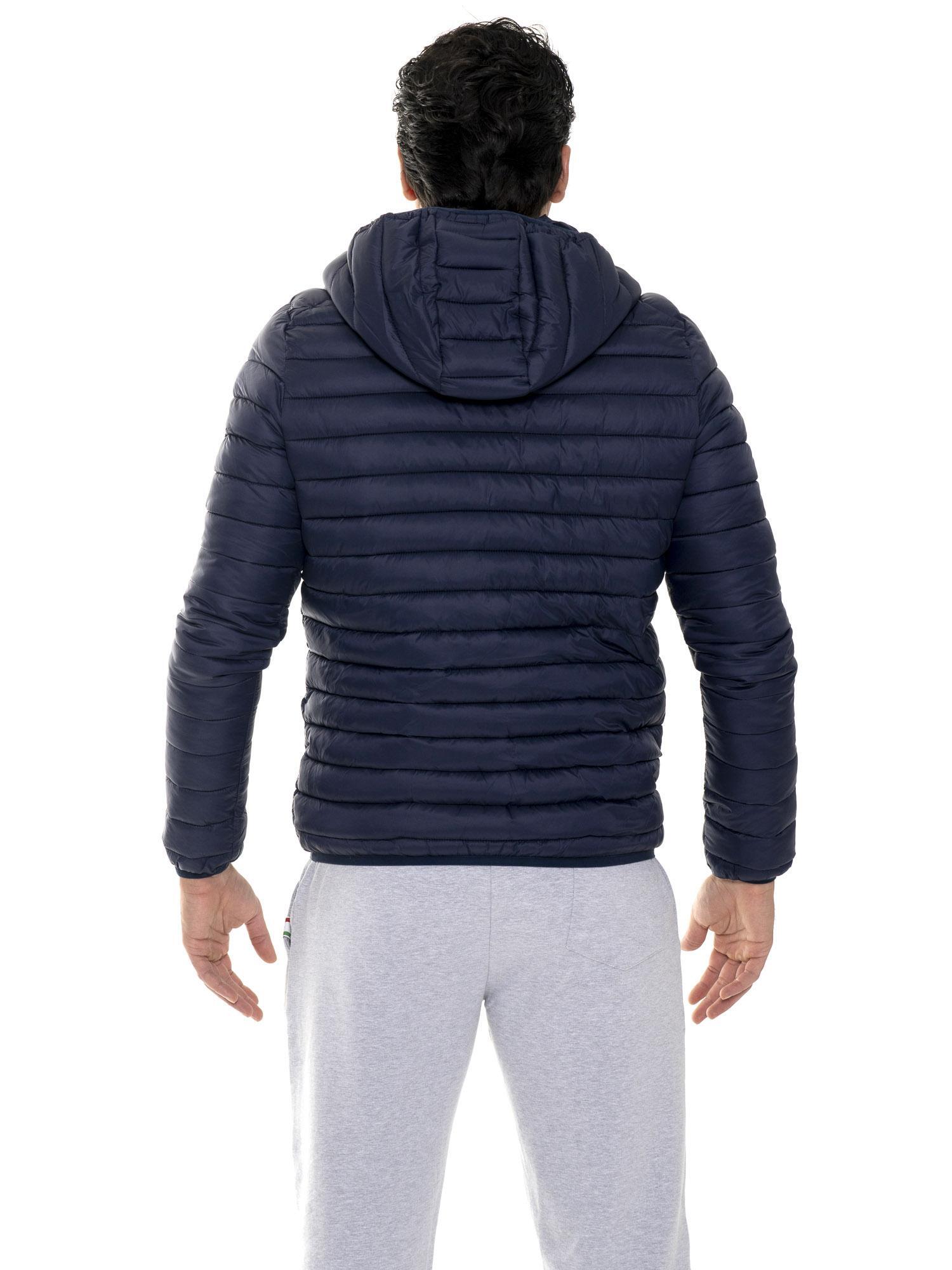 Plumífero de invierno para hombre "Basic" con cremallera y capucha 4/7