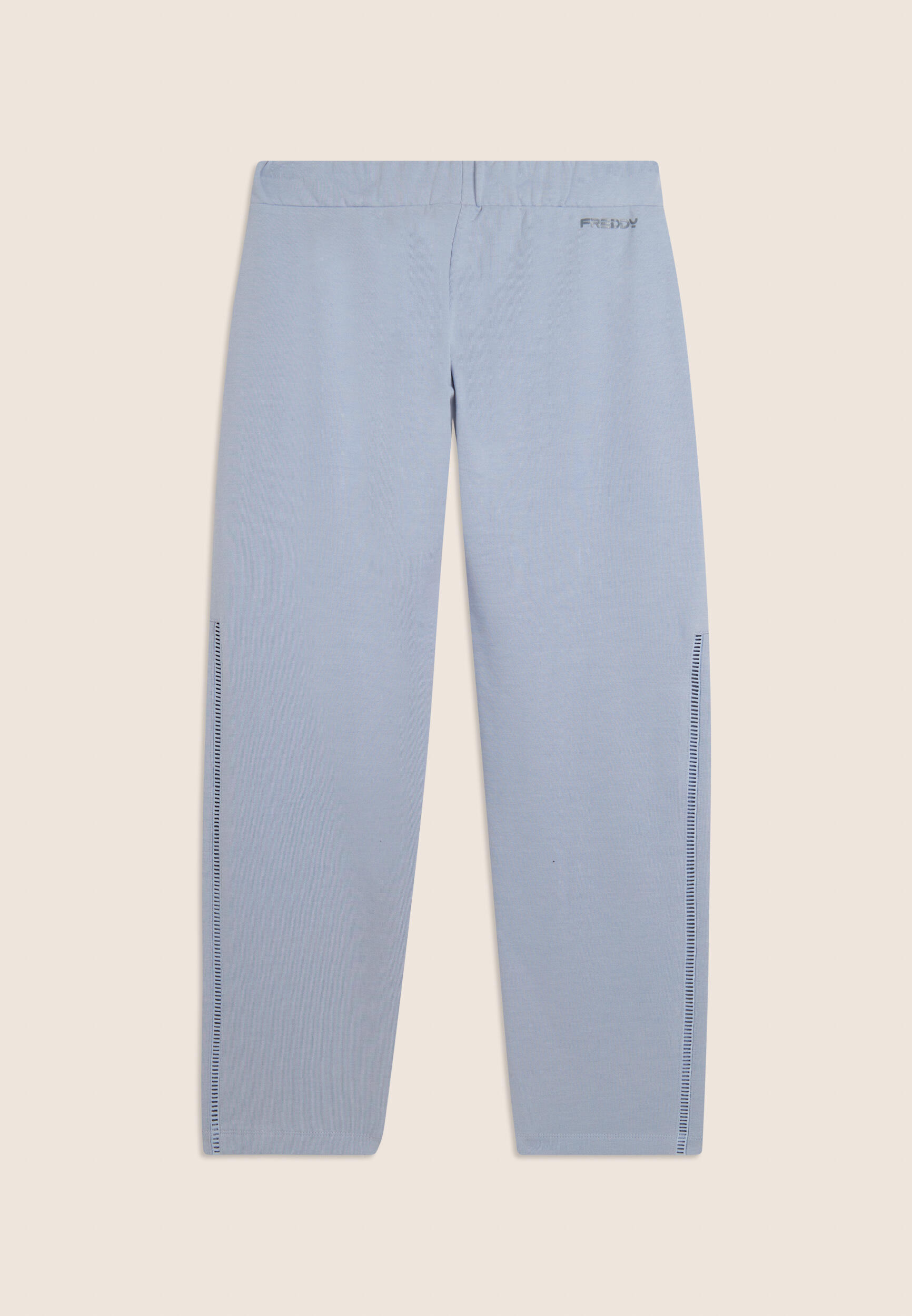 Pantalon de sport droit avec broderie perforée 2/3