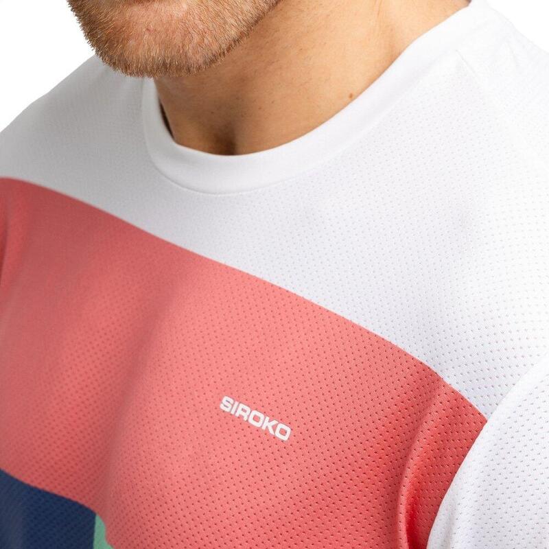Tricou tehnic de cu mânecă scurtă pentru bărbați Round Erit Multicolor