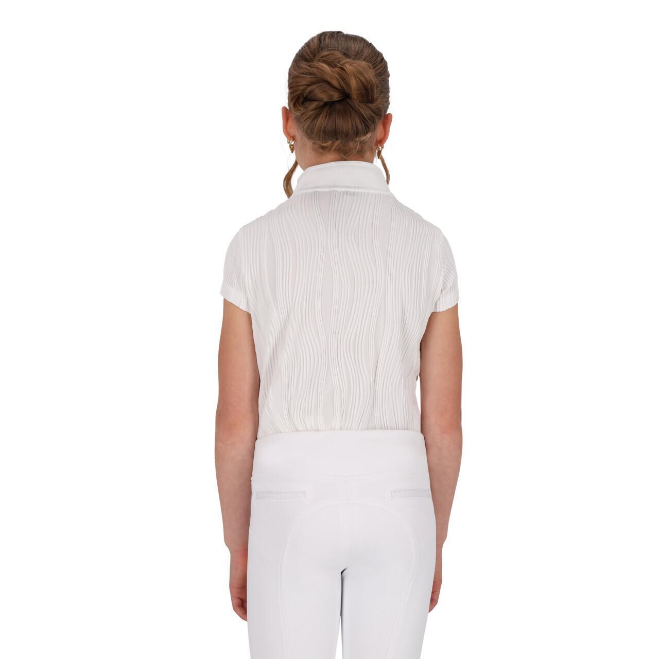 Polo equitazione per bambina QHP Kynlee 3/7