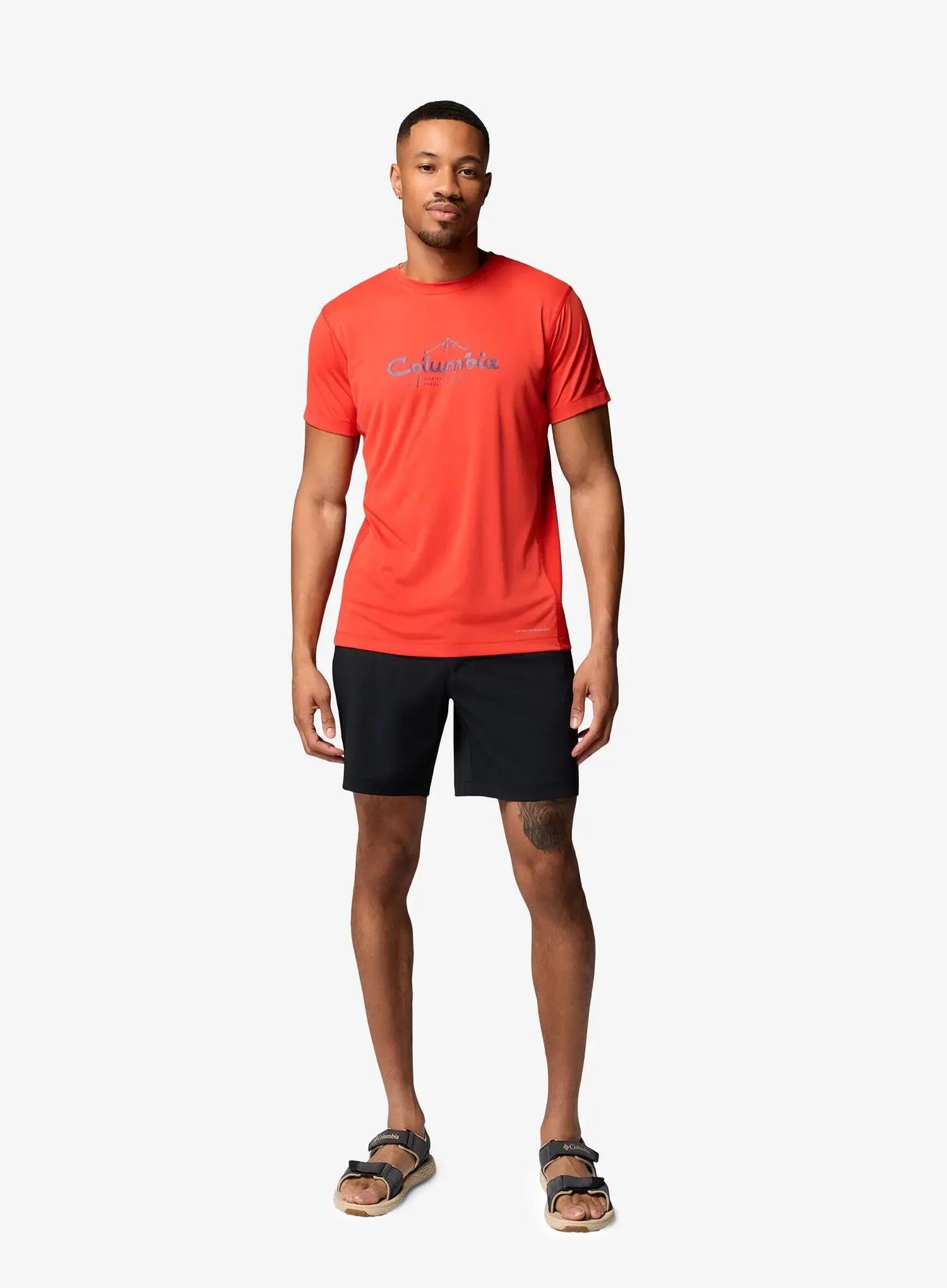 Koszulka z nadrukiem Columbia Zero Rules Light S/S Graphic Crew 3/6