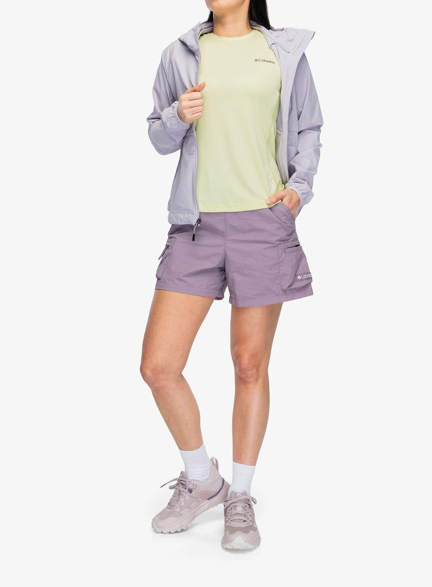 Koszulka szybkoschnąca damska Columbia Zero Rules Light S/S Crew 3/7