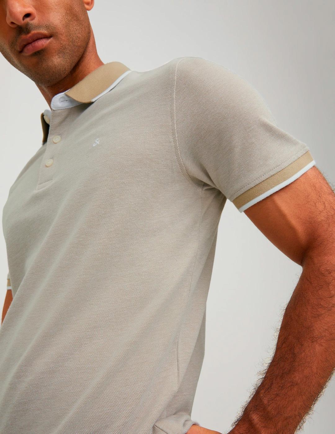 Sailing polo, shirts para Hombre Jack&jones  Beige 5/6