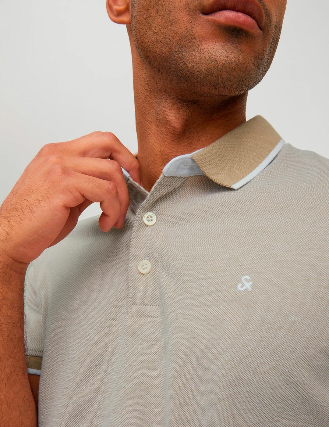 Sailing polo, shirts para Hombre Jack&jones  Beige 4/6