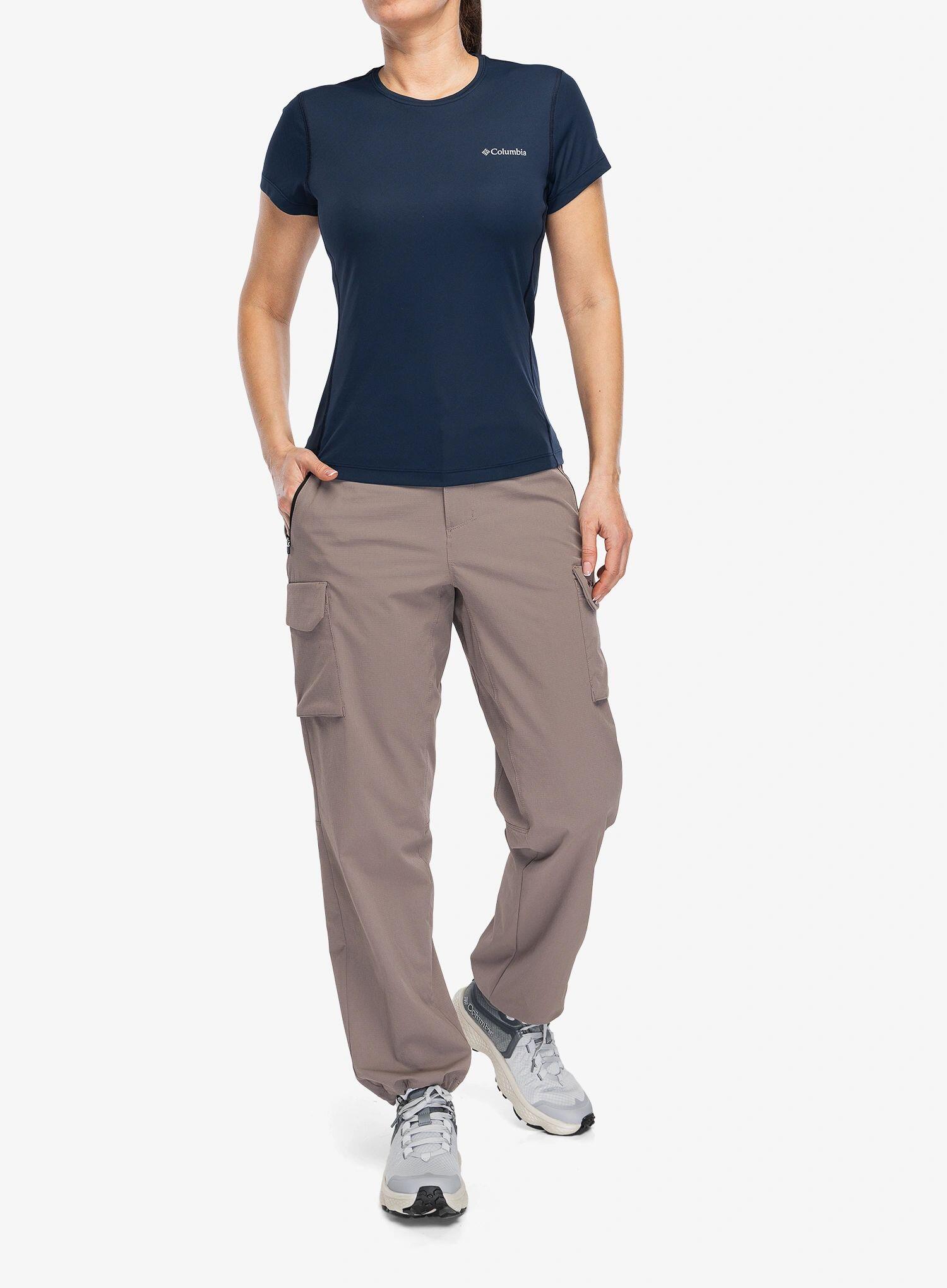 Koszulka szybkoschnąca damska Columbia Zero Rules Light S/S Crew 3/7