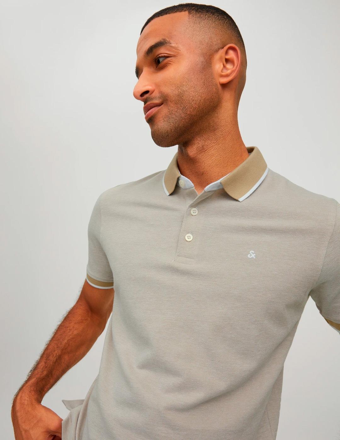 Sailing polo, shirts para Hombre Jack&jones  Beige 6/6