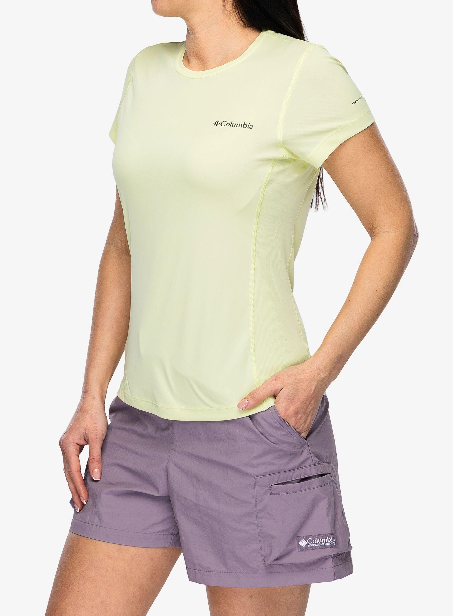 Koszulka szybkoschnąca damska Columbia Zero Rules Light S/S Crew 4/7